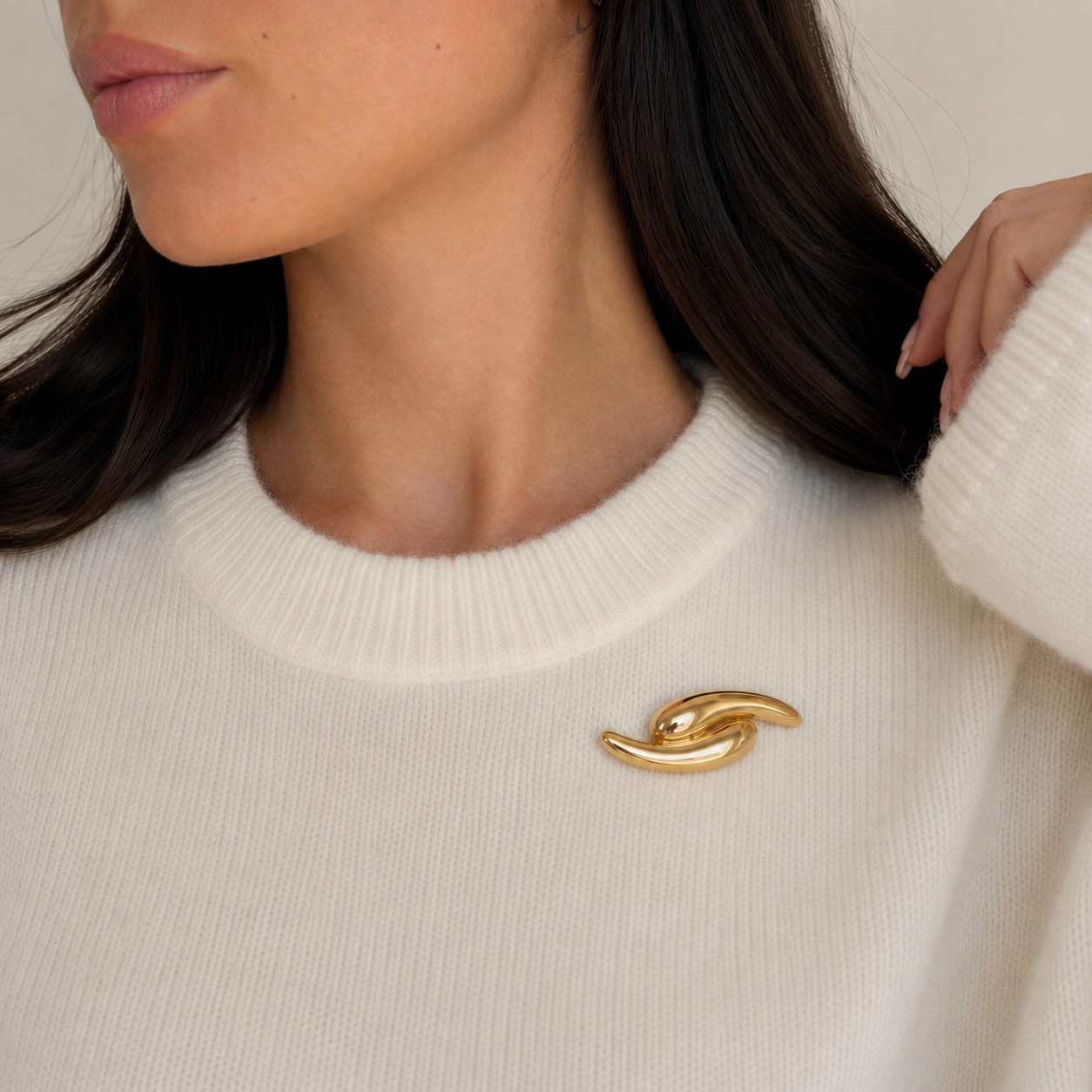 Mercury Broche