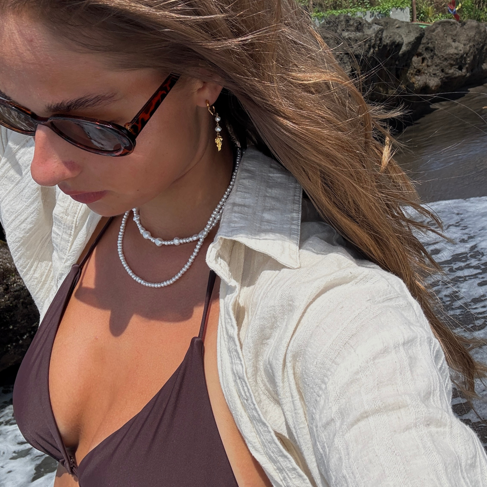 Classic Ferskvandsperlehalskæde