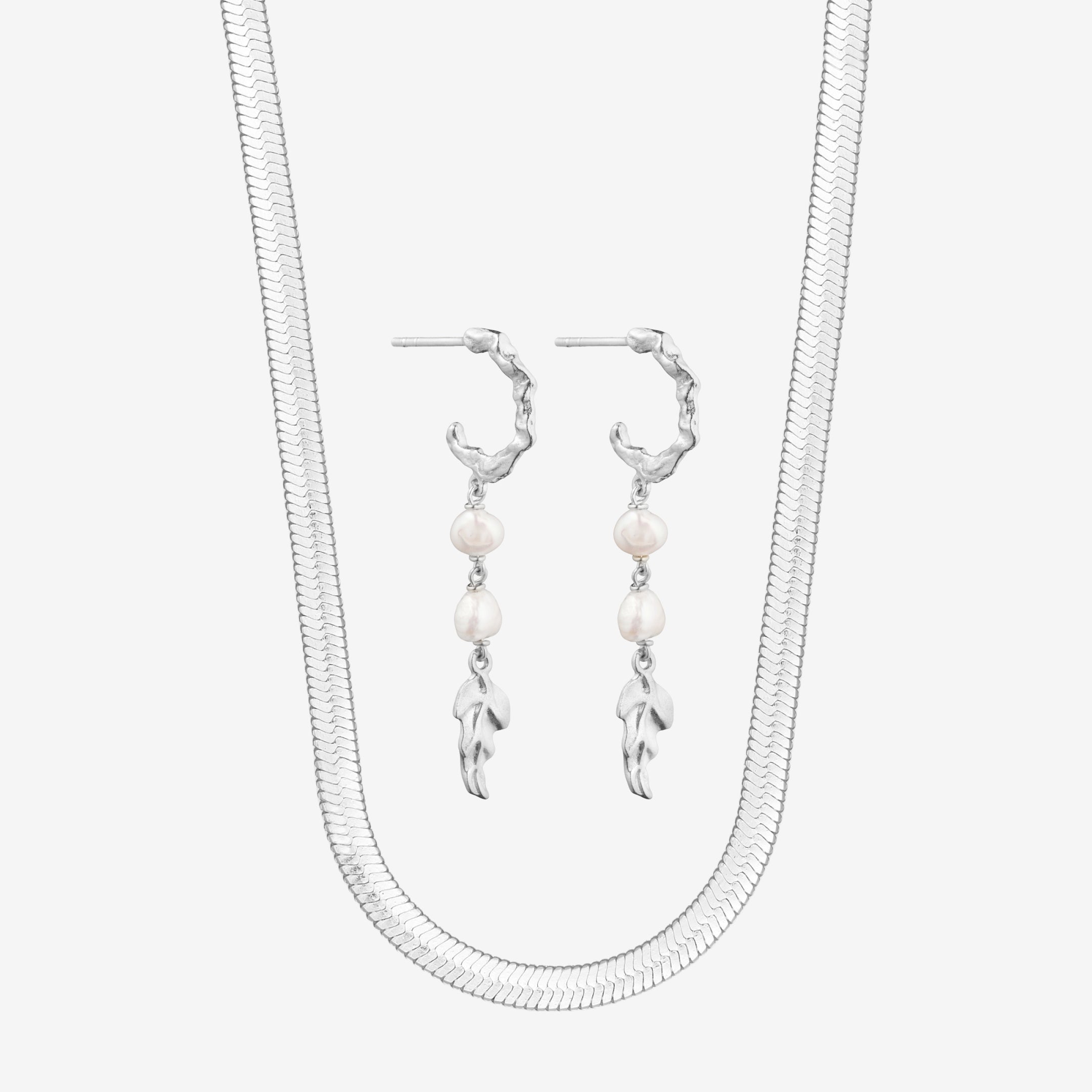 Flad Slange Dangle Sæt