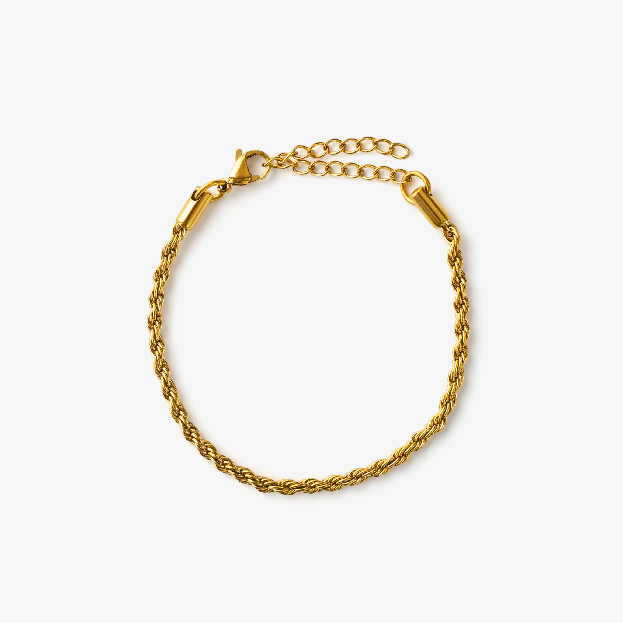 Snoet Rope Armbånd Guldbelagt