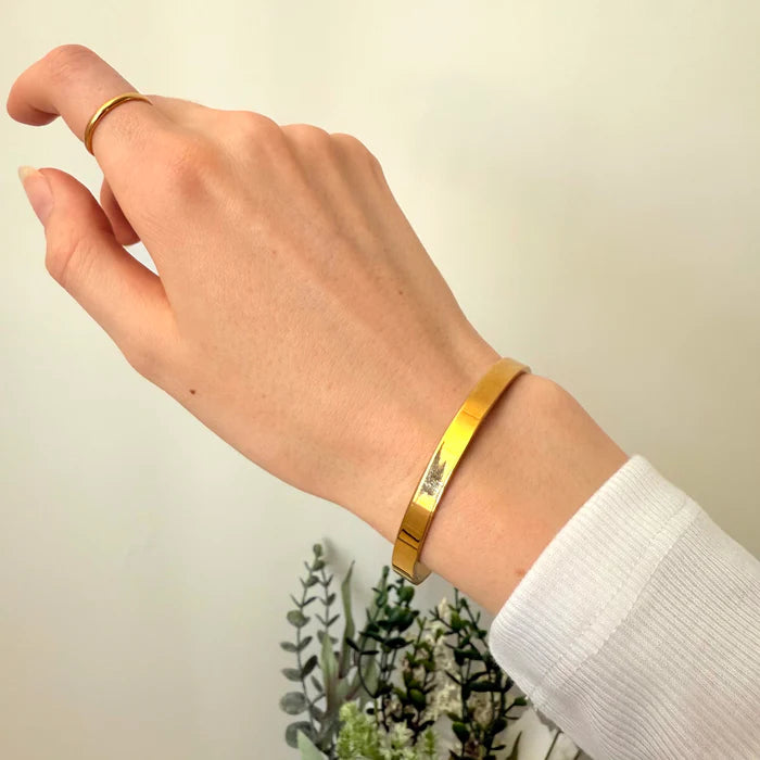 Bangle og Rope Sæt: 2 armbånd & 1 ørering