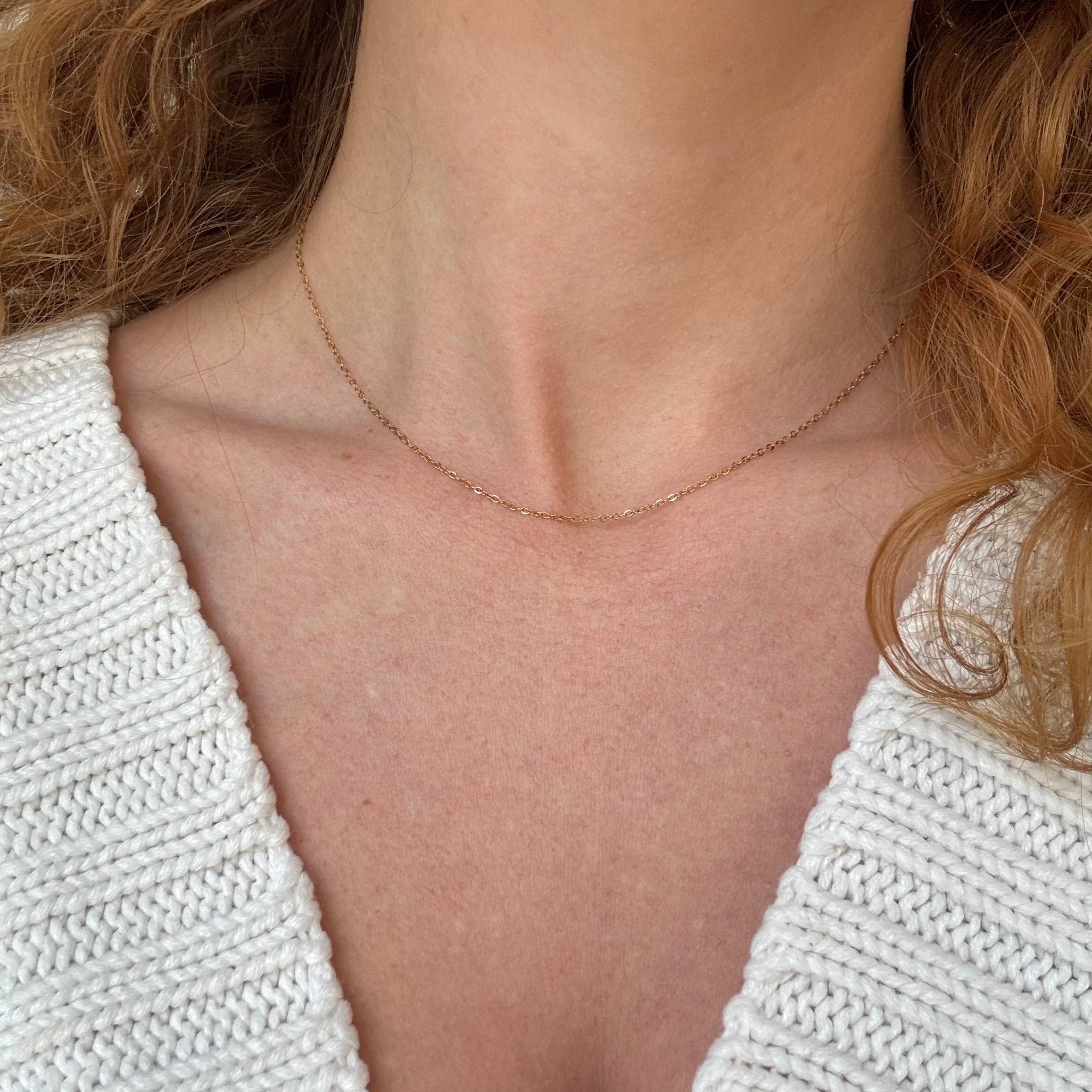 Classic Halskæde 18K Guldbelagt