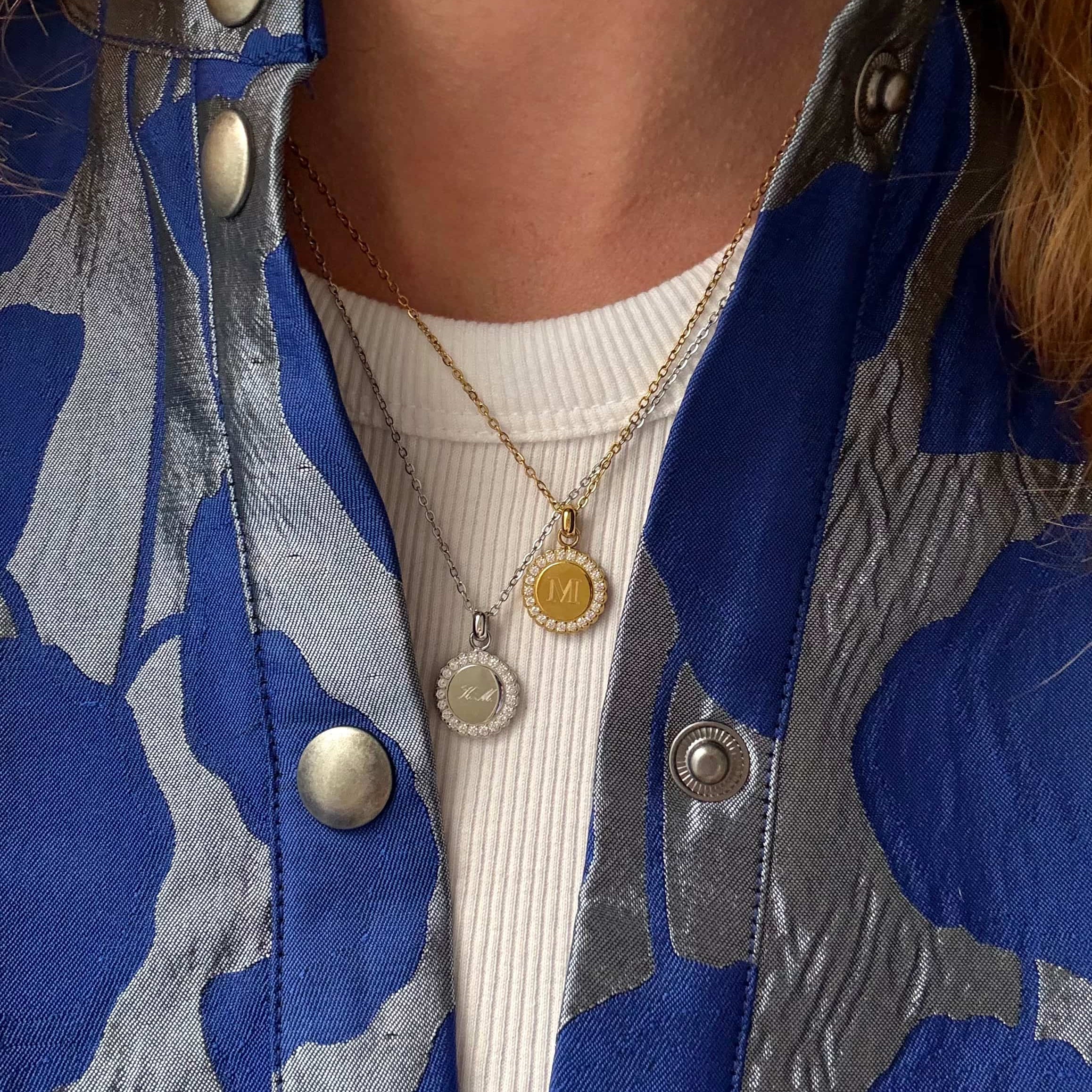 Krystal Halskæde med Indgravering