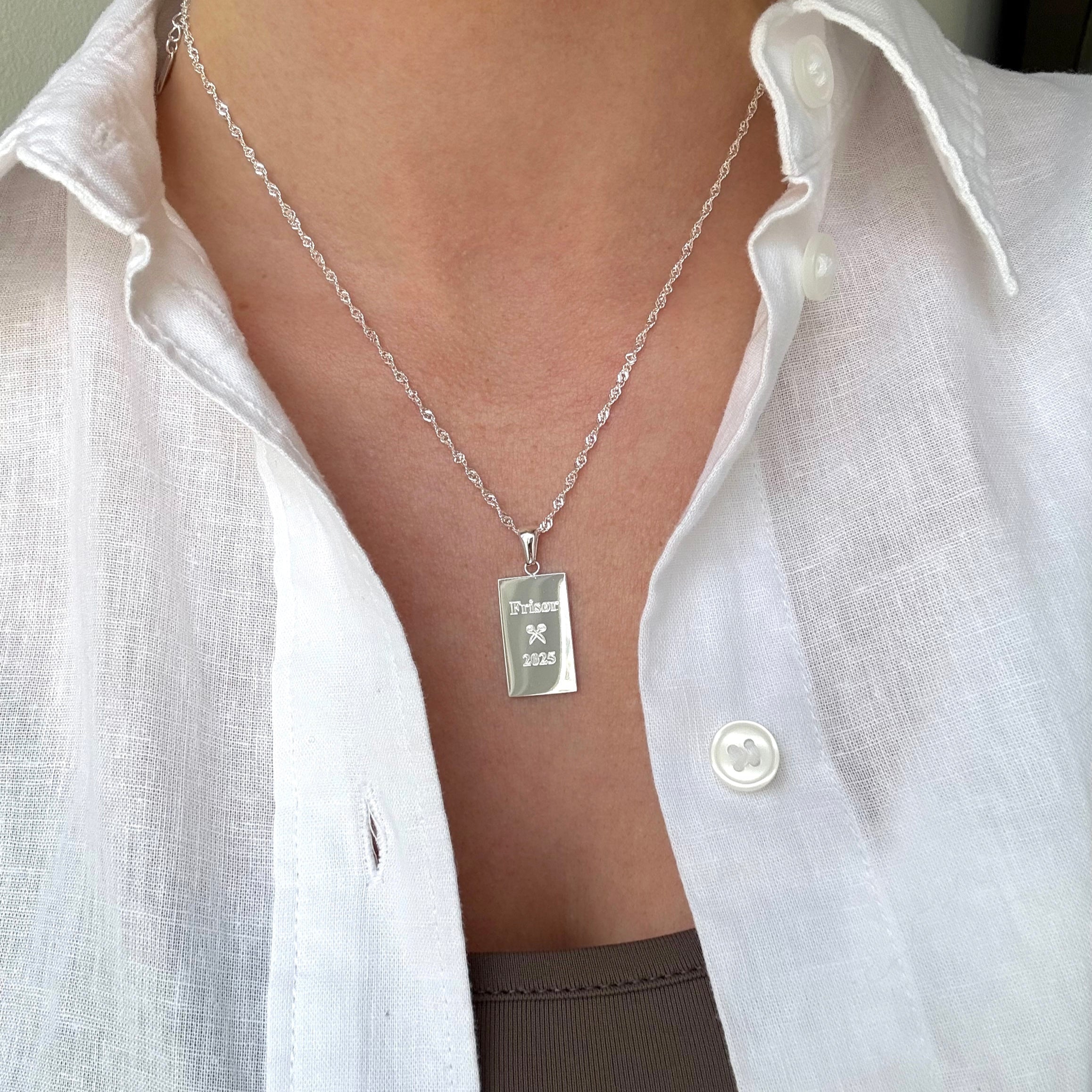 Mor Halskæde Sølvbelagt