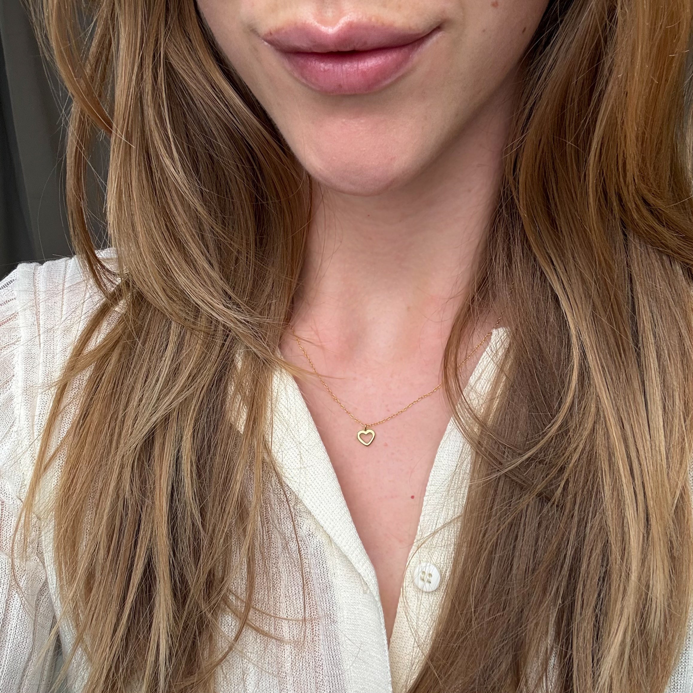 String Heart Halskæde