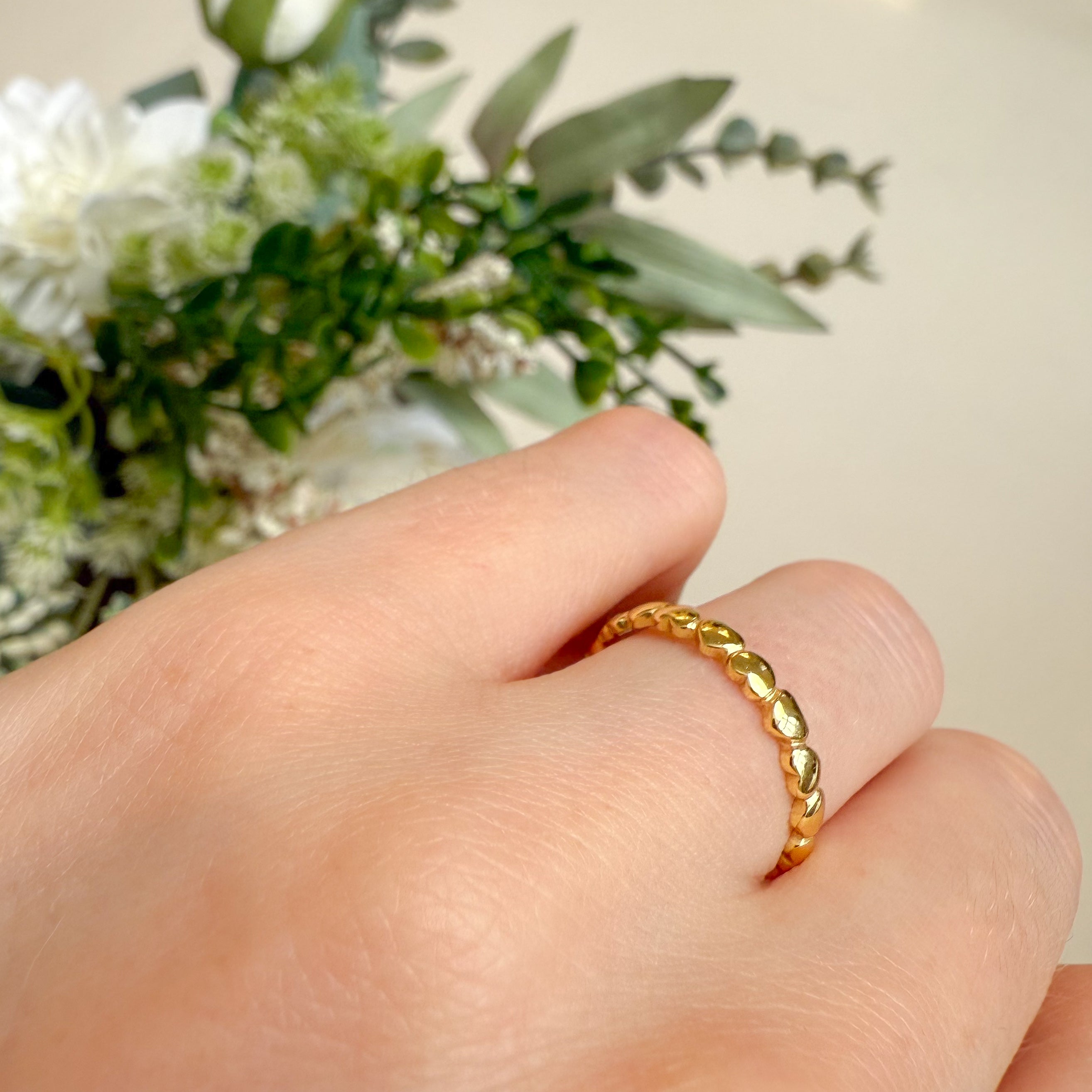 Solid Stribe Hjerte Sæt