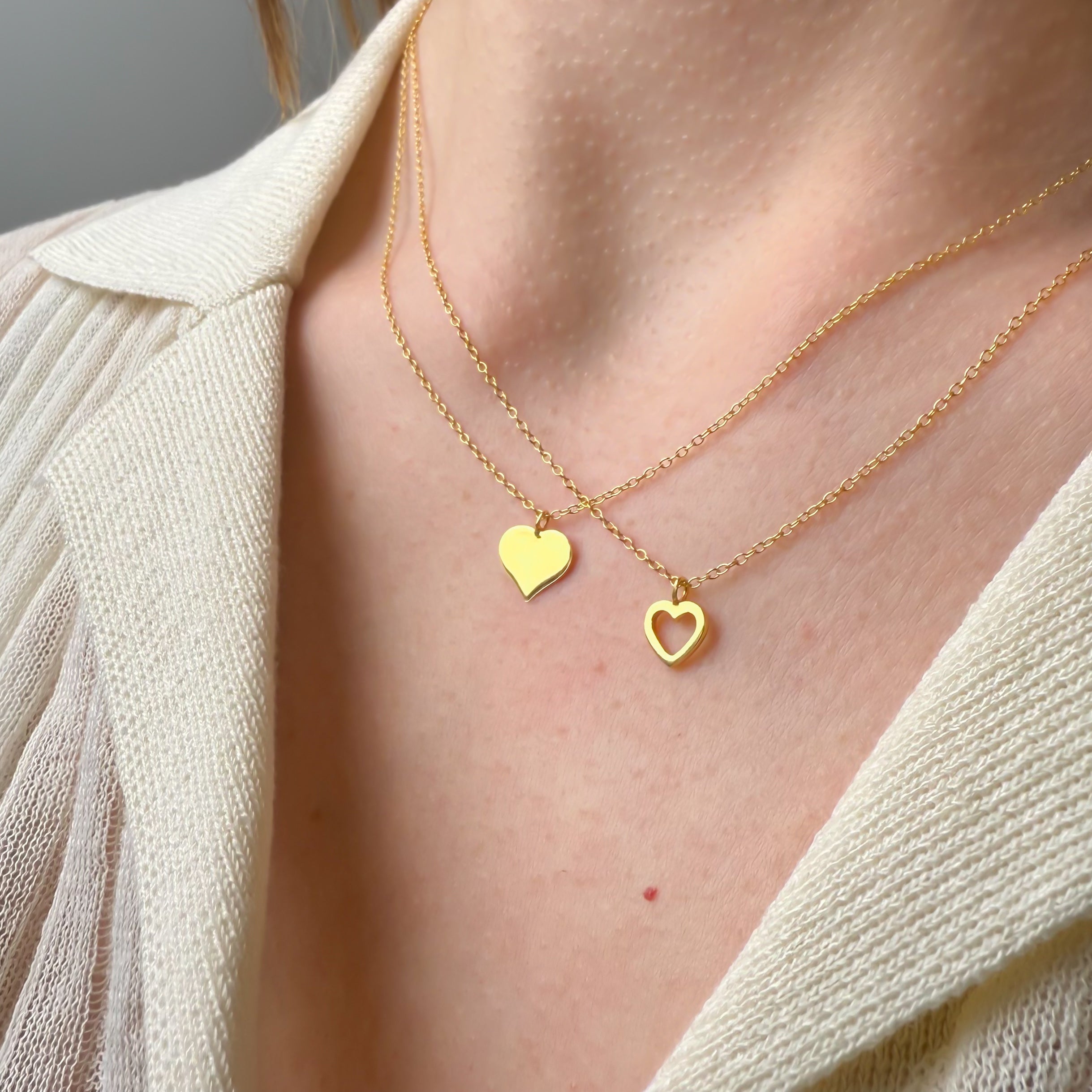 String Heart Halskæde