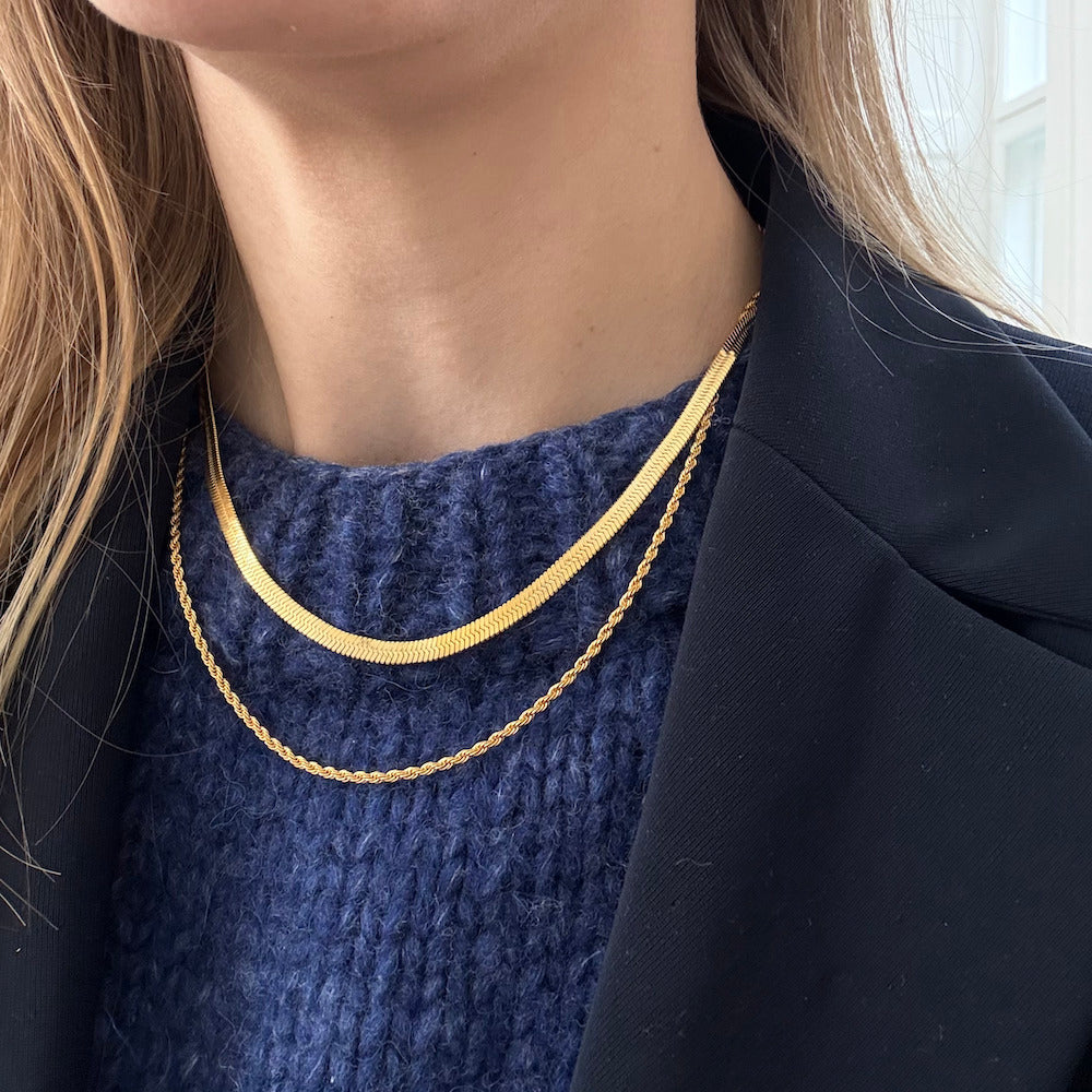 Double Rope Bangle Sæt