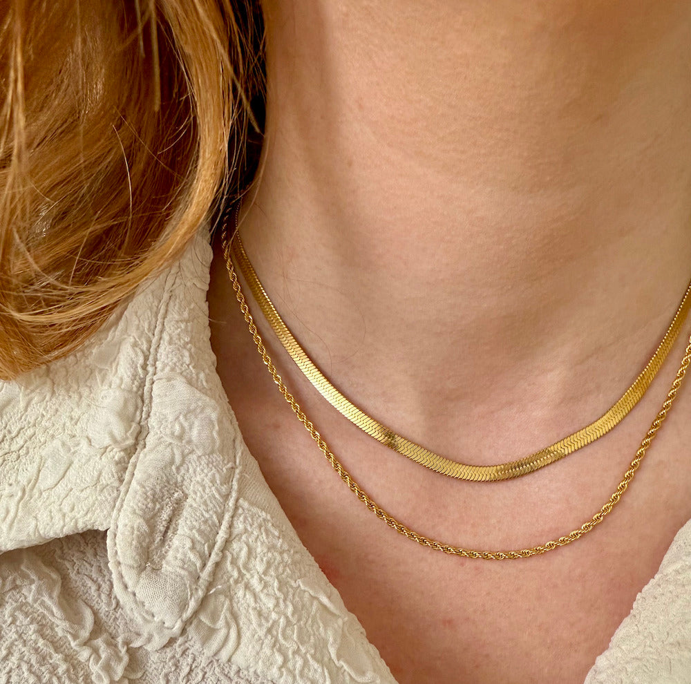 Double Rope Bangle Sæt
