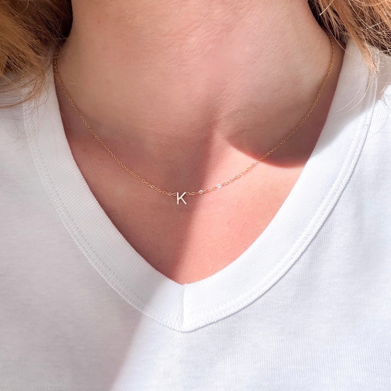 Halskæde Med Bogstav