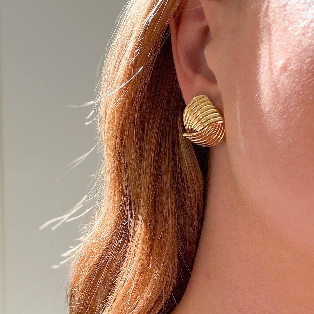 Klassiske statement øreringe