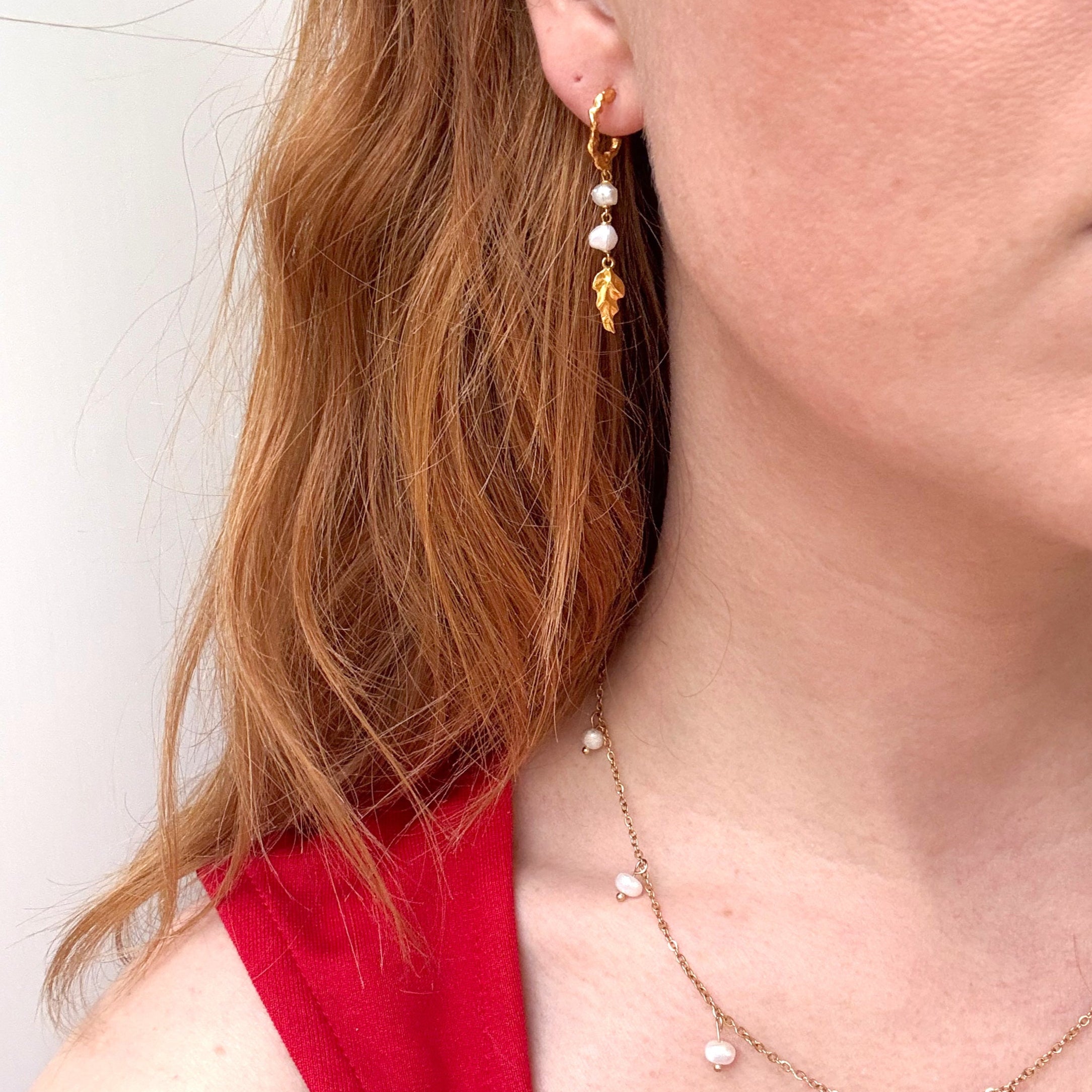 Hængeperle Dot Halskæde