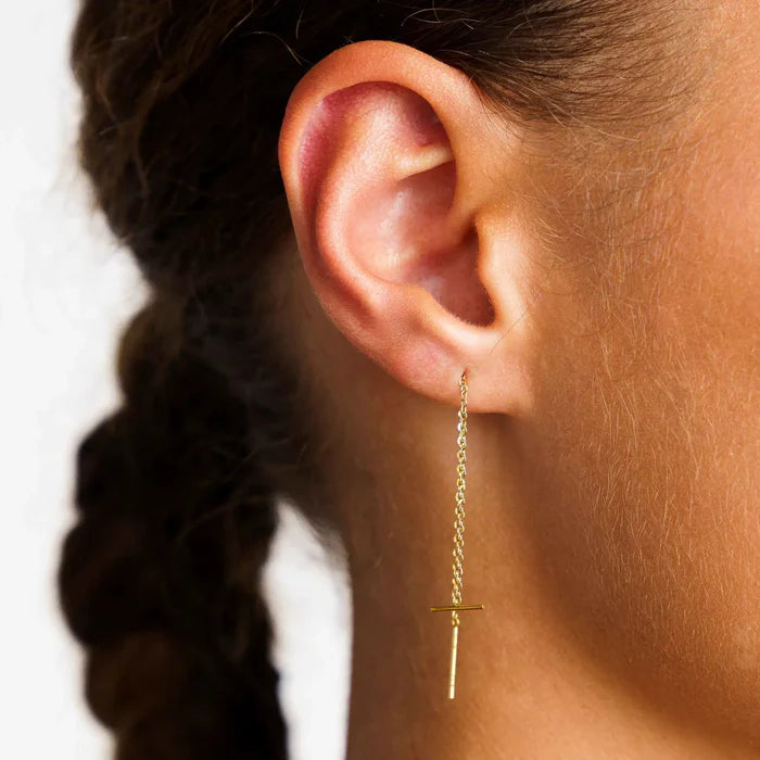 Curved Simpel Sæt: 3 øreringe