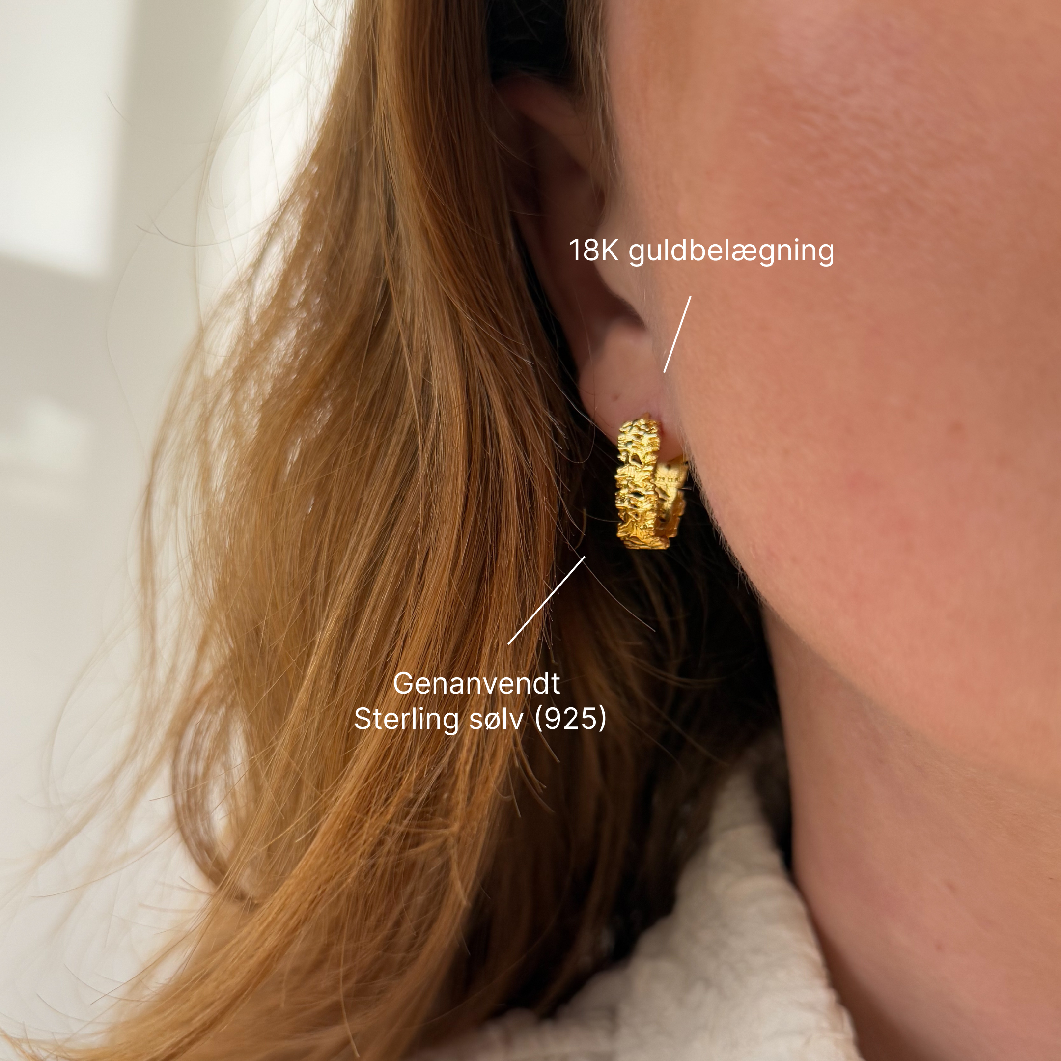 Rock Hoop Simpelt Sæt: 2 Øreringe