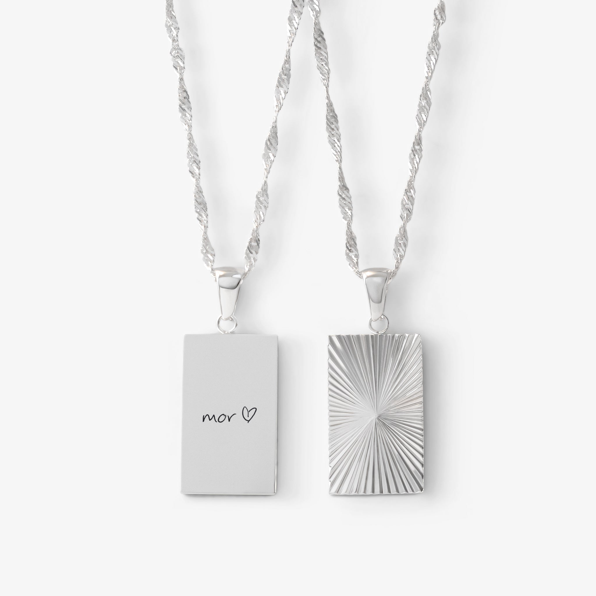 Mor Halskæde Sølv