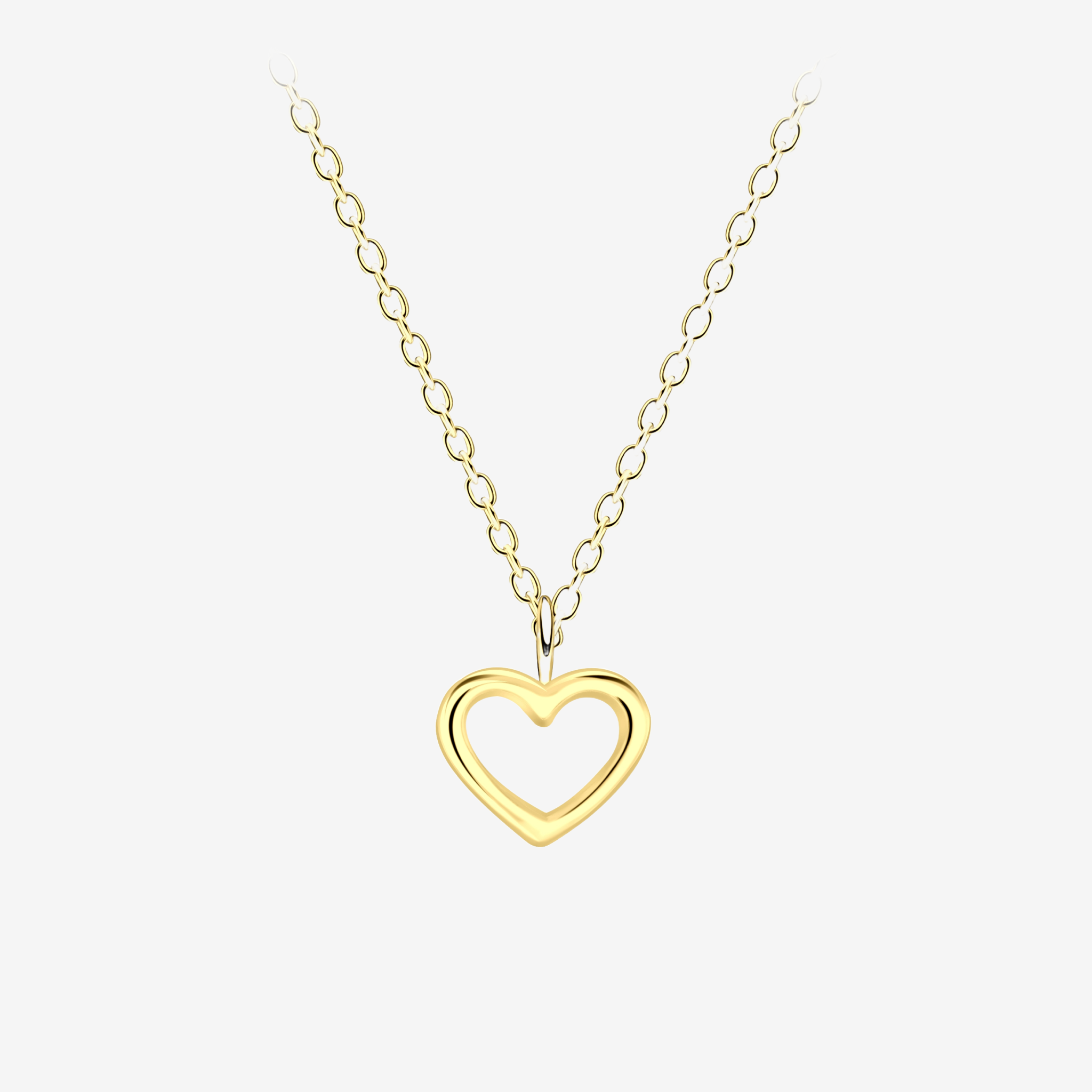 String Heart Halskæde