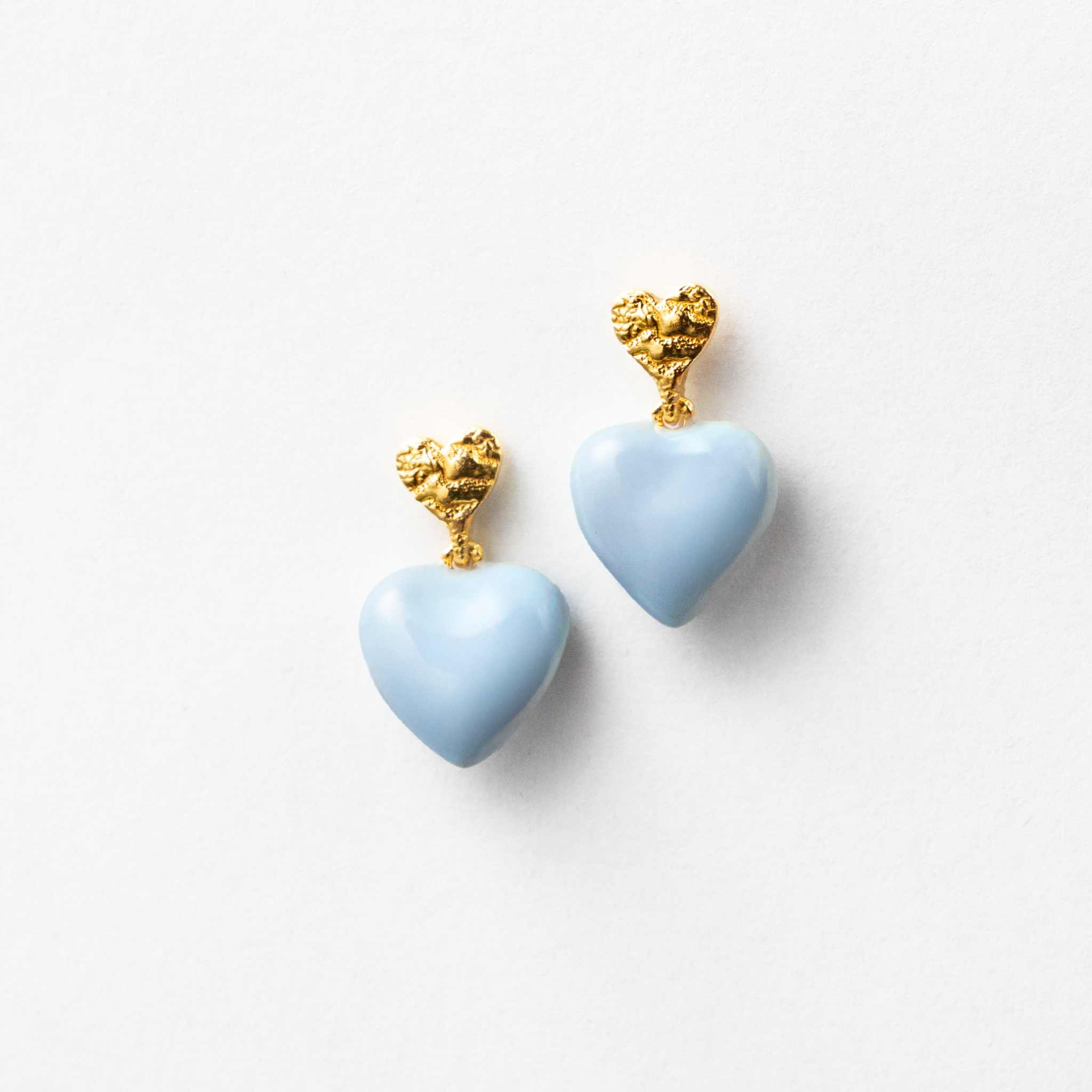 Ocean Heart Stud