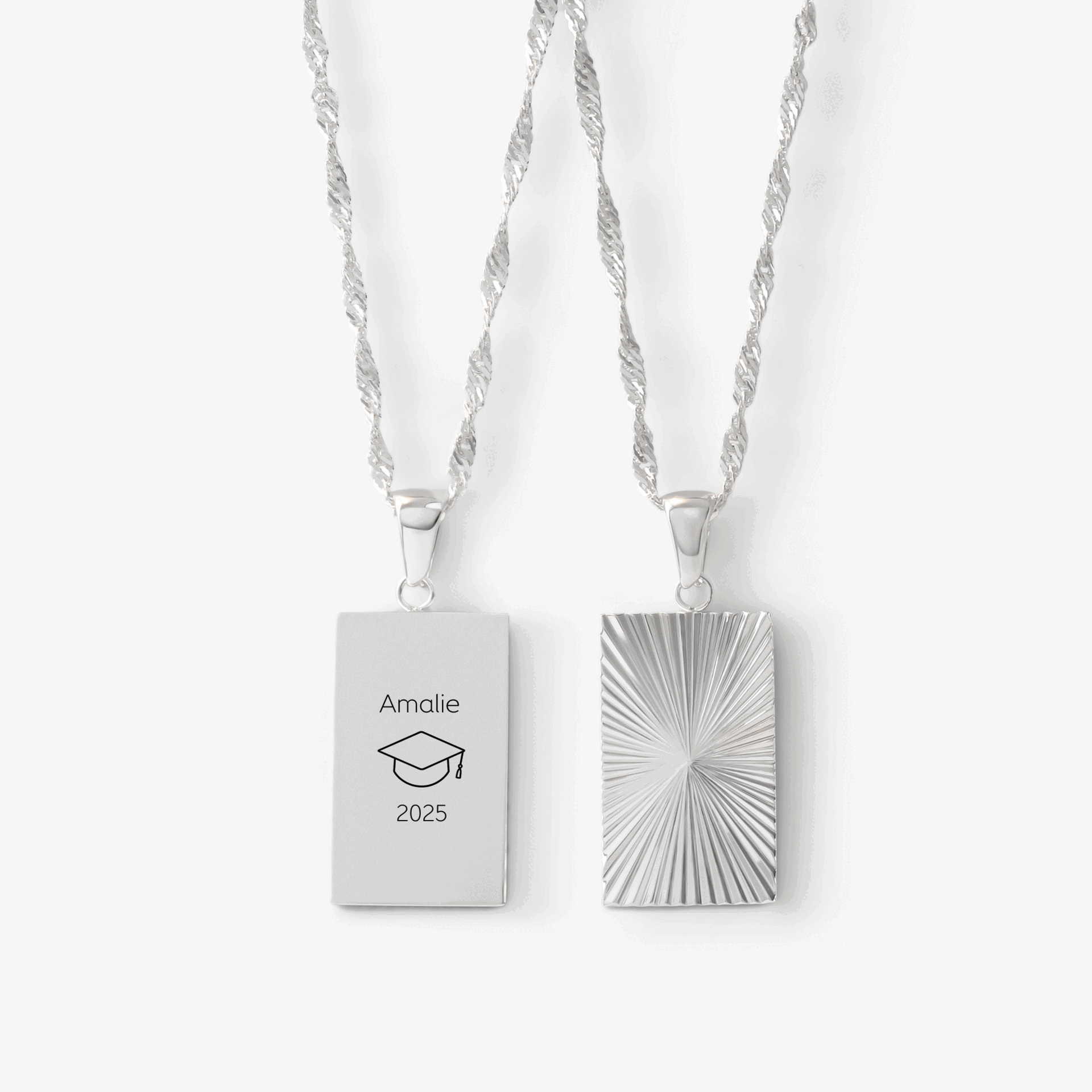 Færdiguddannet Halskæde i sølv