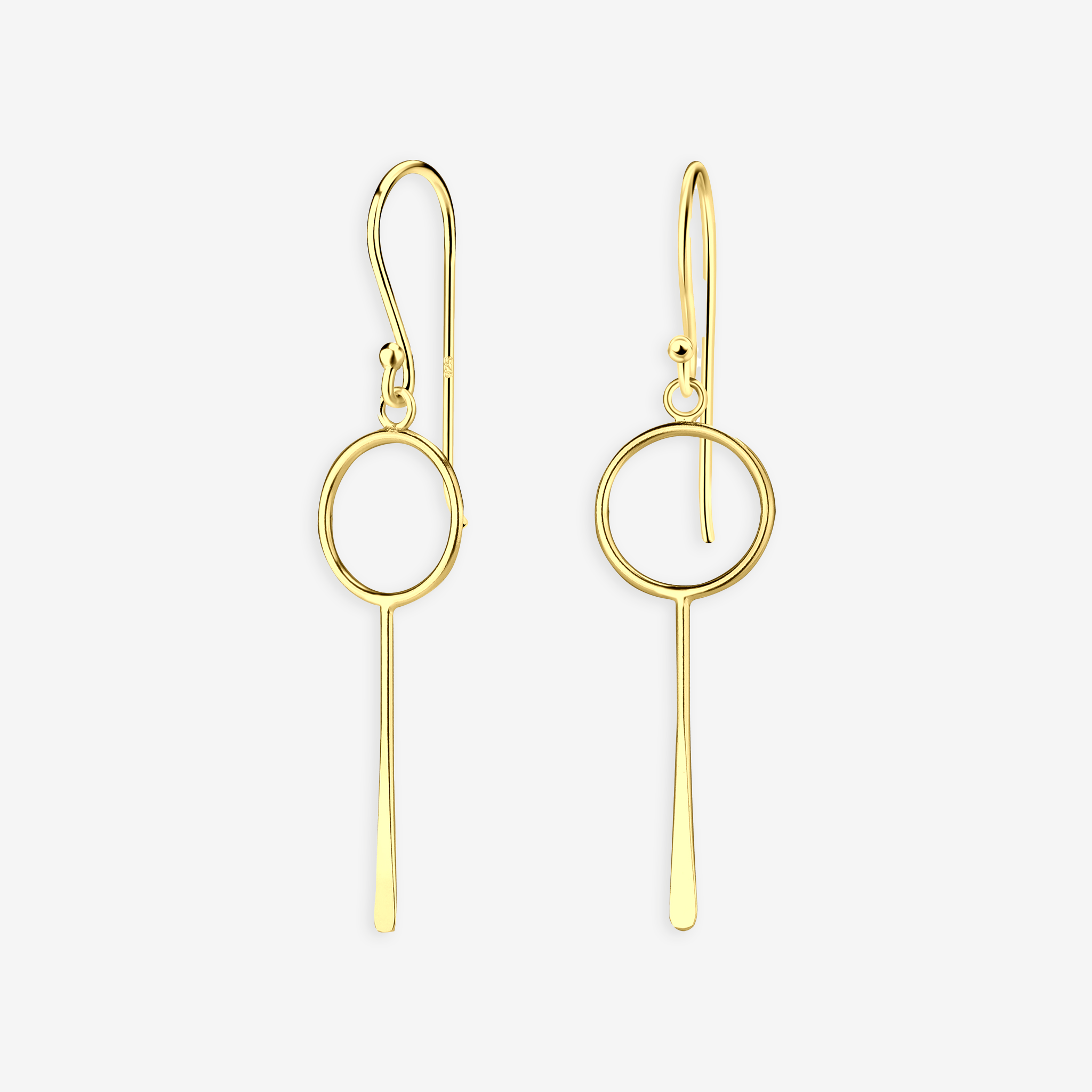 Geometriske Øreringe