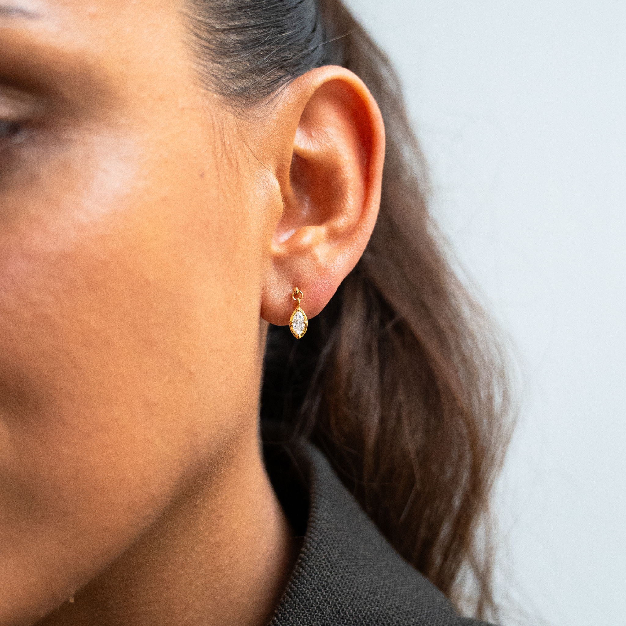 Pure Stud Guldbelagt