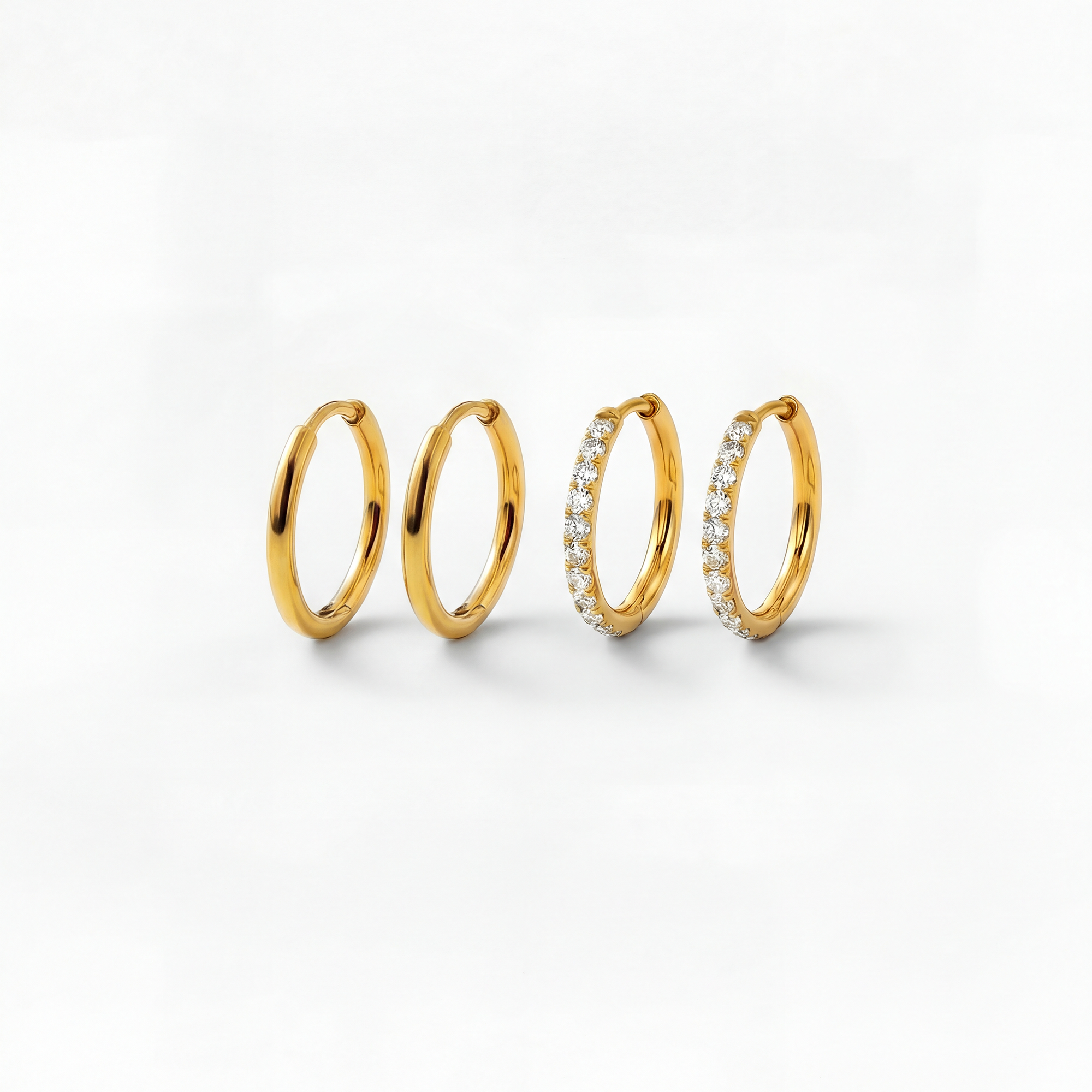 Classic Krystal Dobbelt sæt 18 mm