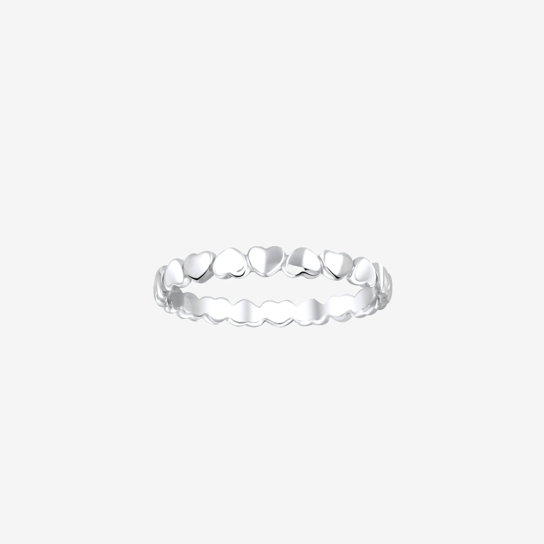 Hjerte Stribe Ring