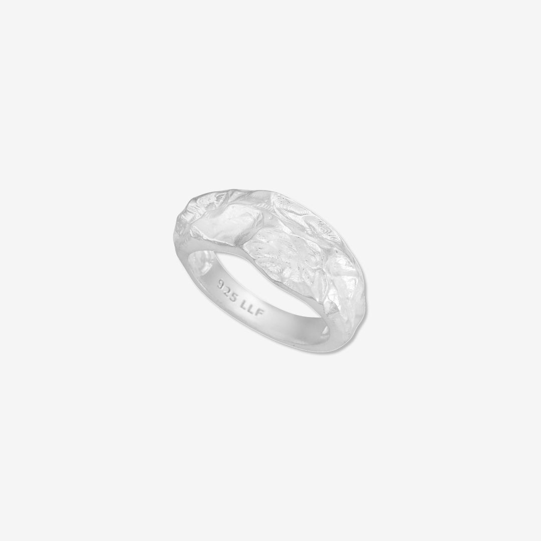 Magma Chunky Ring i sølv