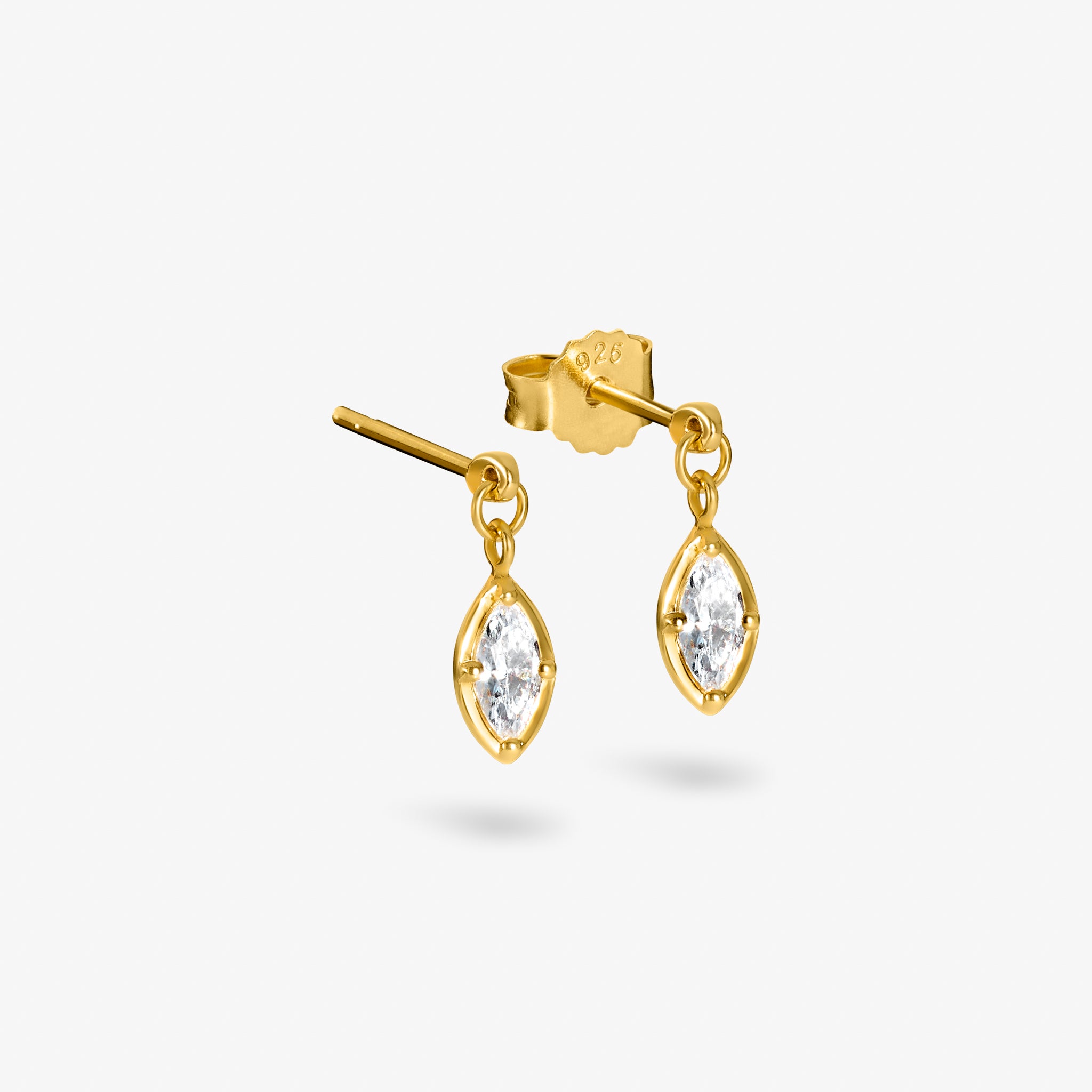 Pure Stud Guldbelagt