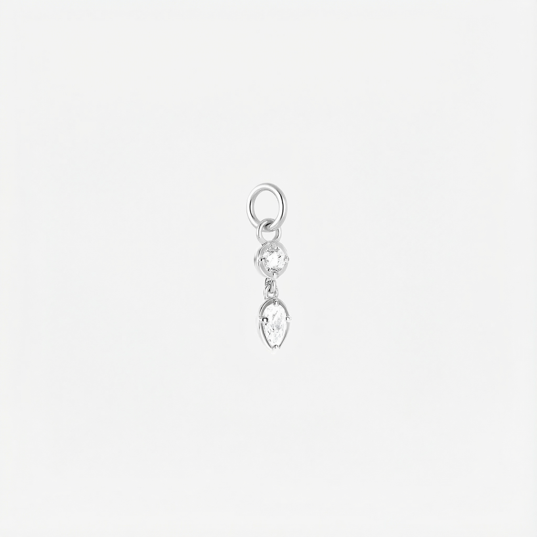 Mirror Drop Sølvbelagt