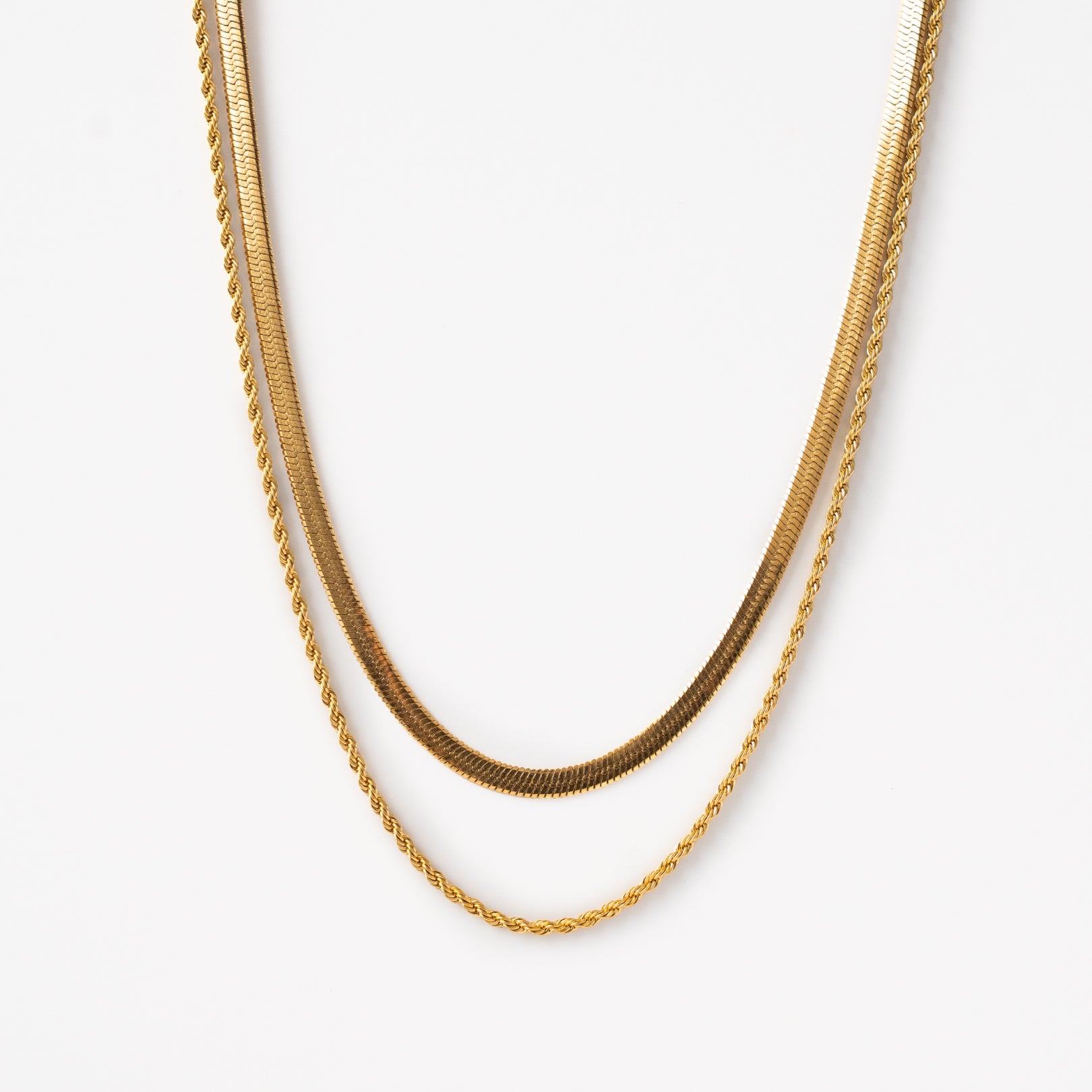 Double Rope Bangle Sæt