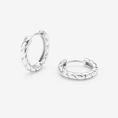 Twisted Mini Hoops