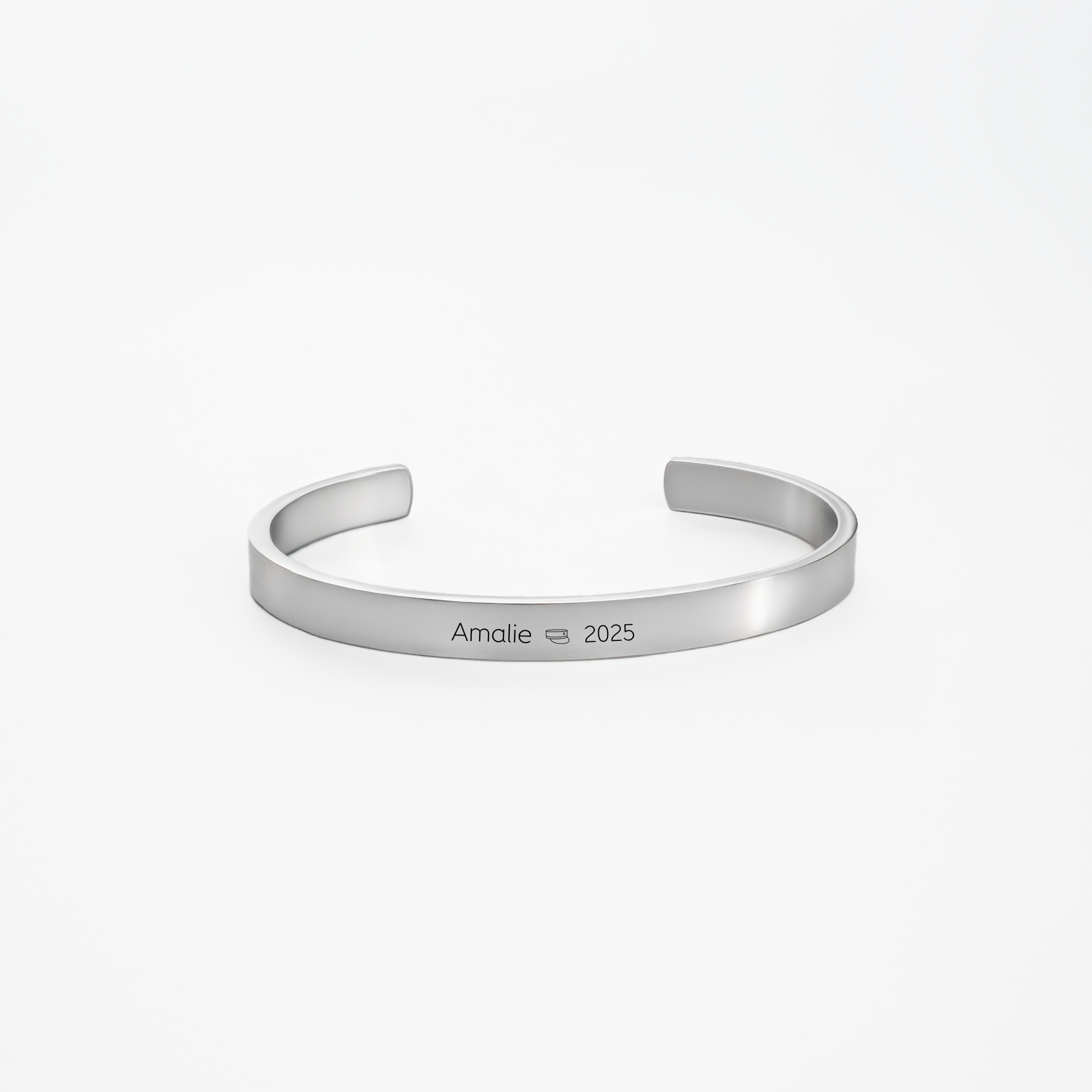 Student Classic Bangle Sølvbelagt