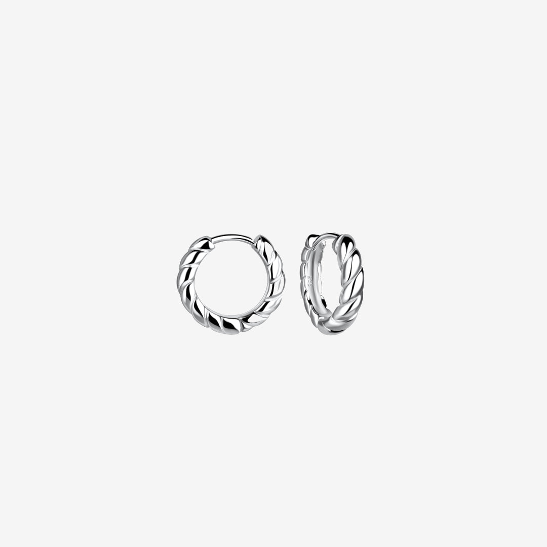 Twisted Mini Hoops