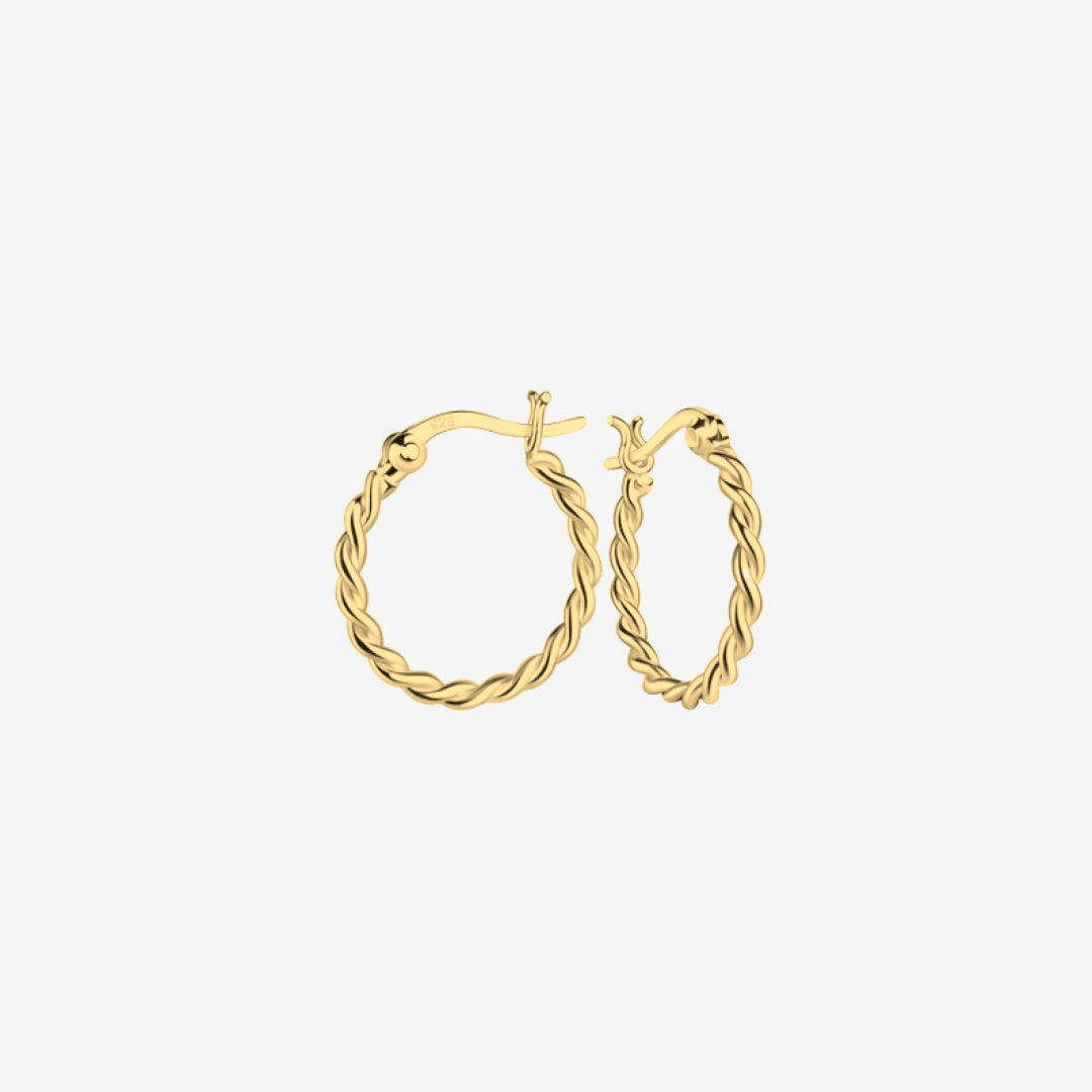 Twisted Rope Hoops