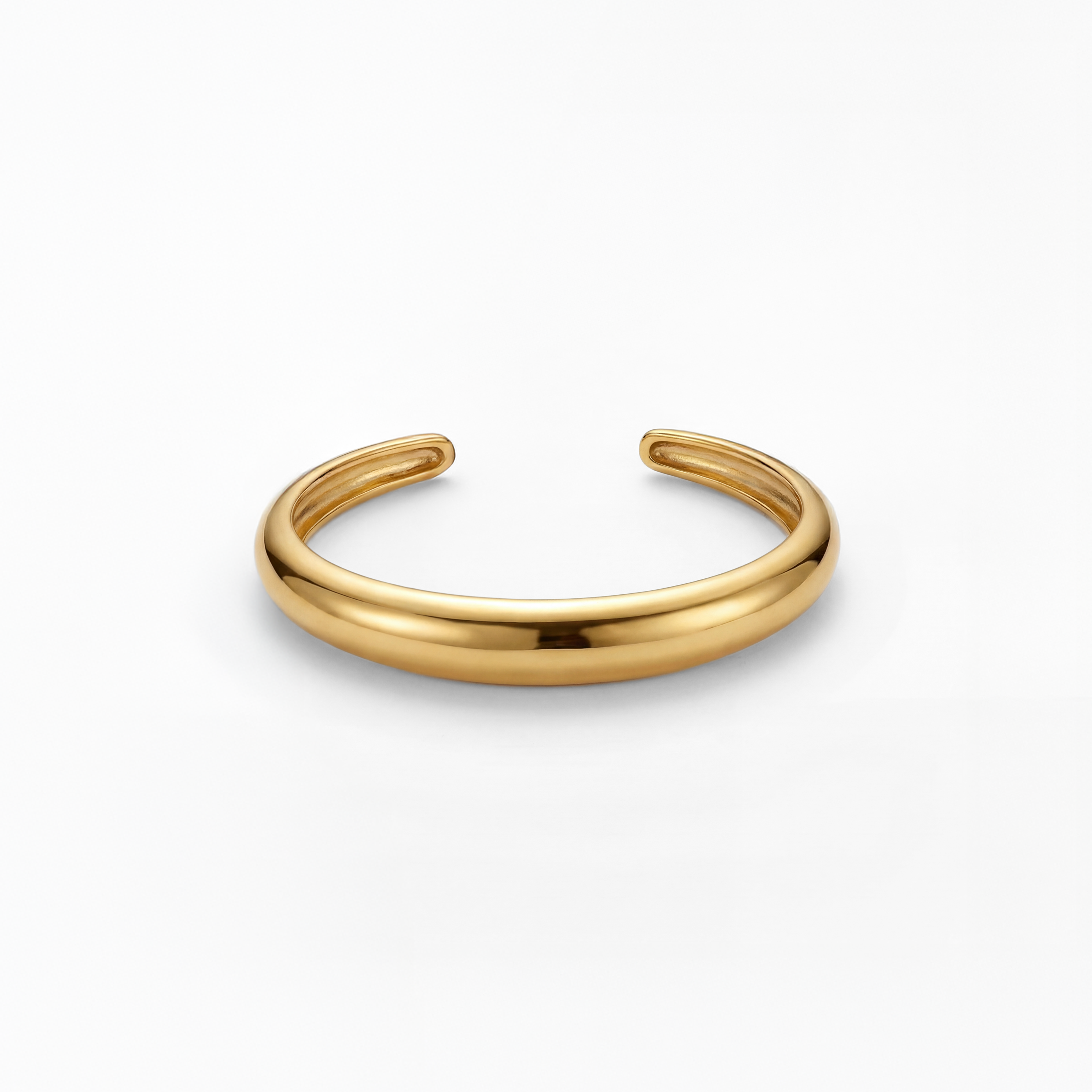 Claw Bangle Guldbelagt