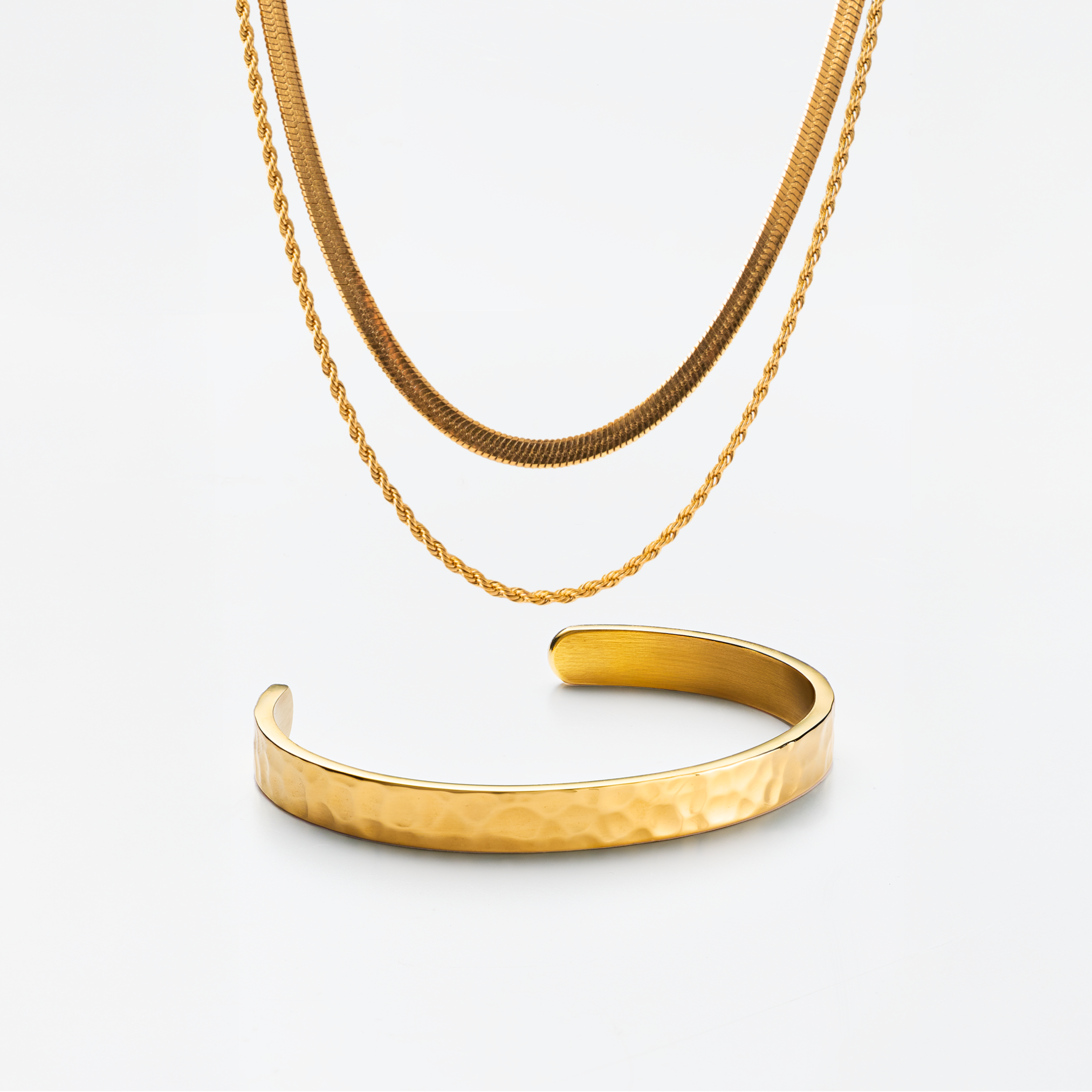 Double Rope Bangle Sæt