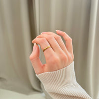 Classic Ring 18K Guldbelagt