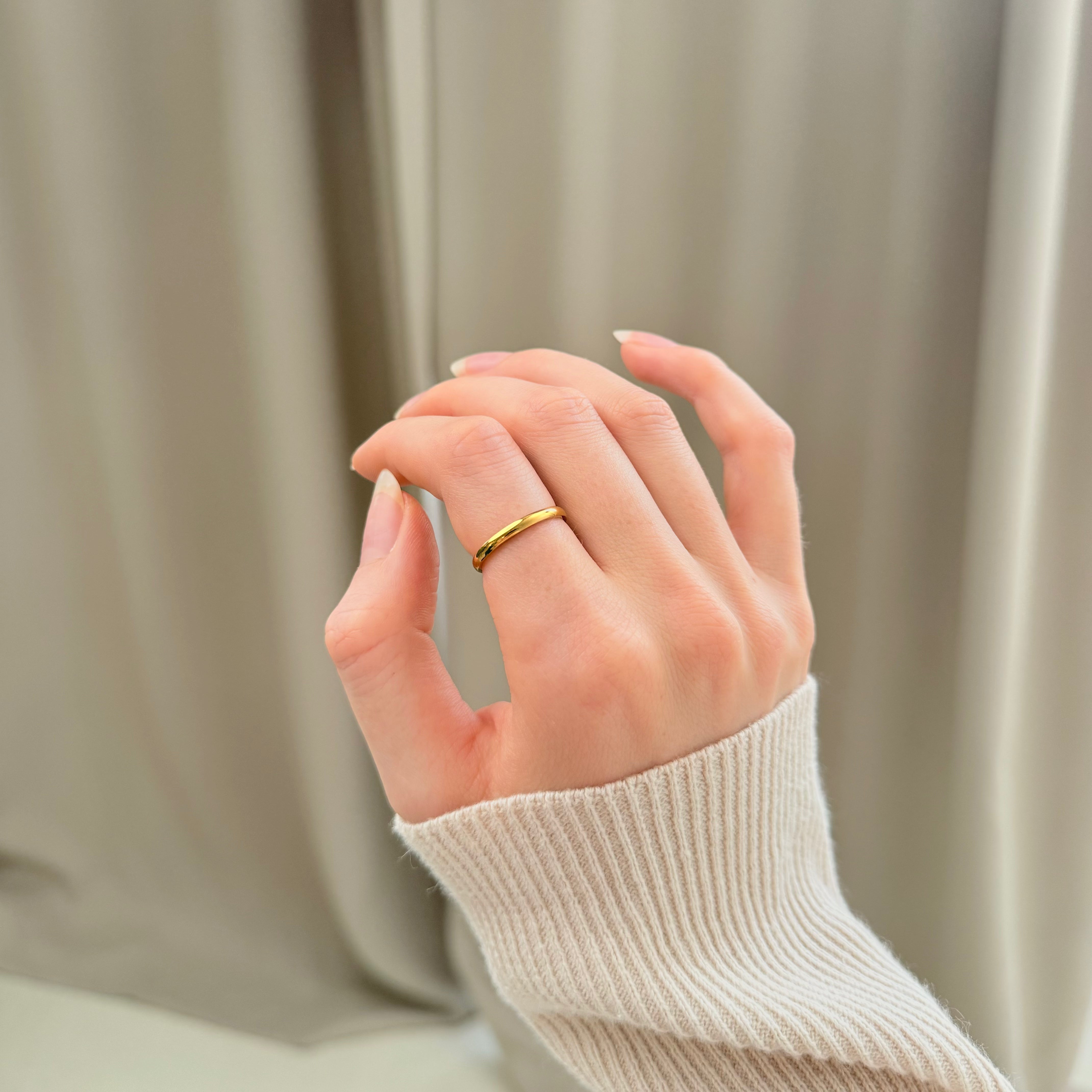 Classic Krystal Ring Sæt