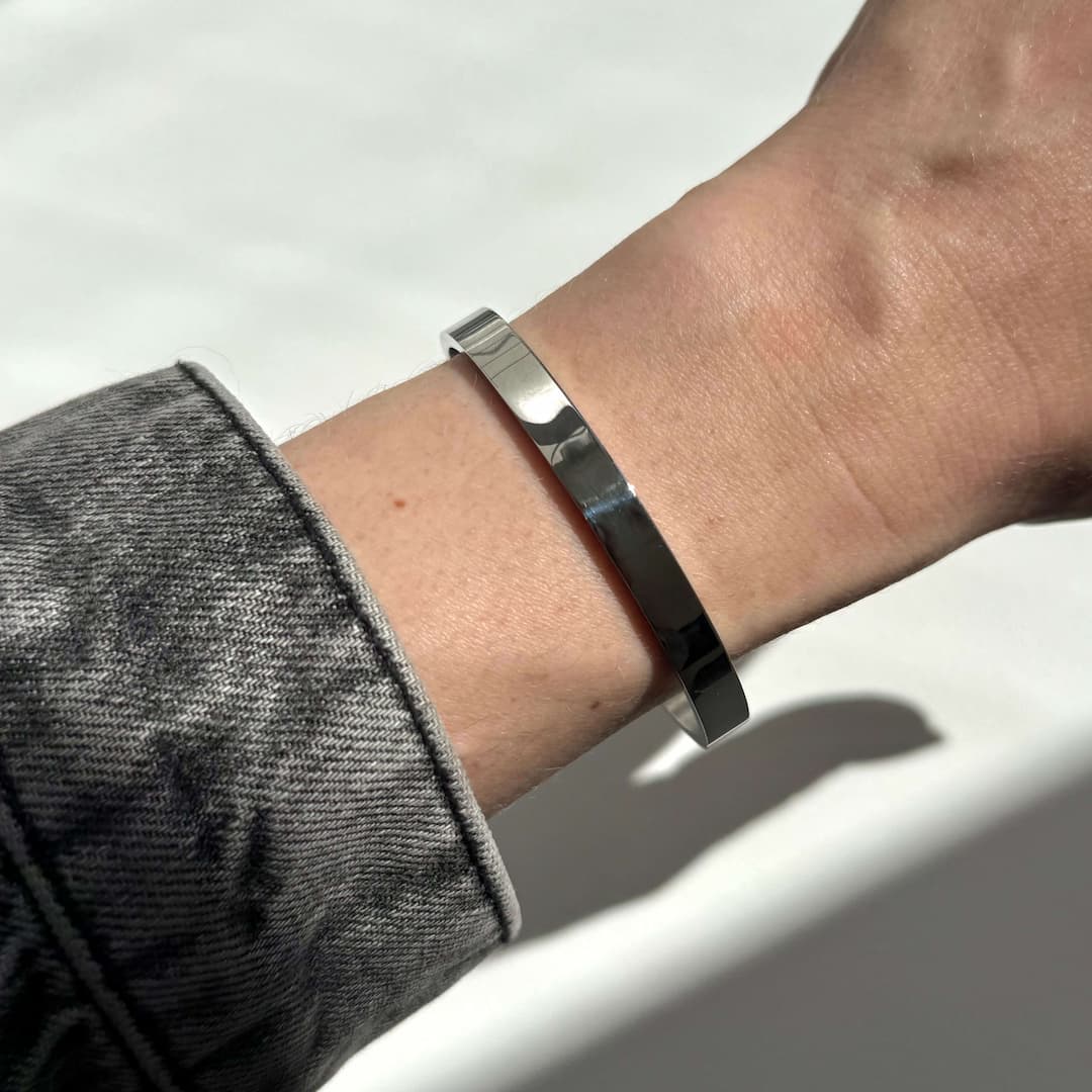 Student Classic Bangle Sølv