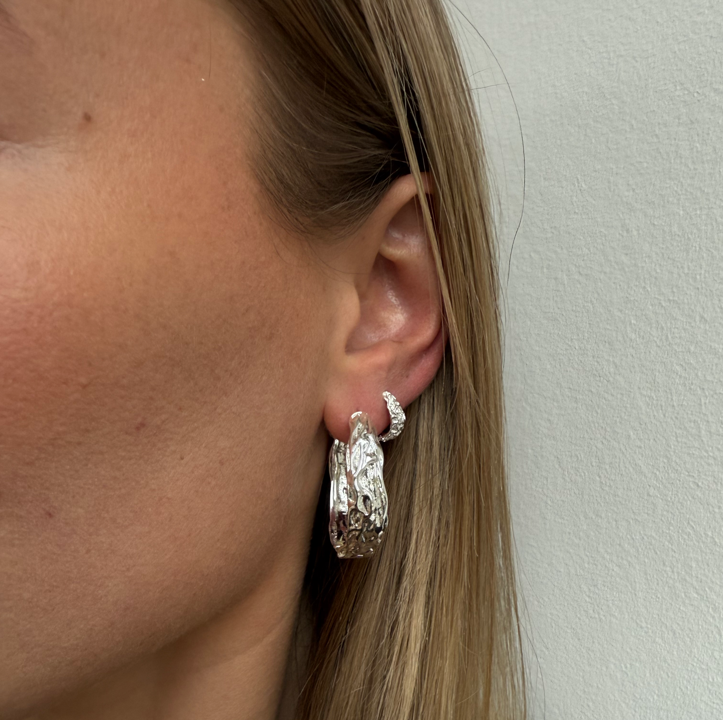 Melted sølv dobbelt sæt 12-33mm