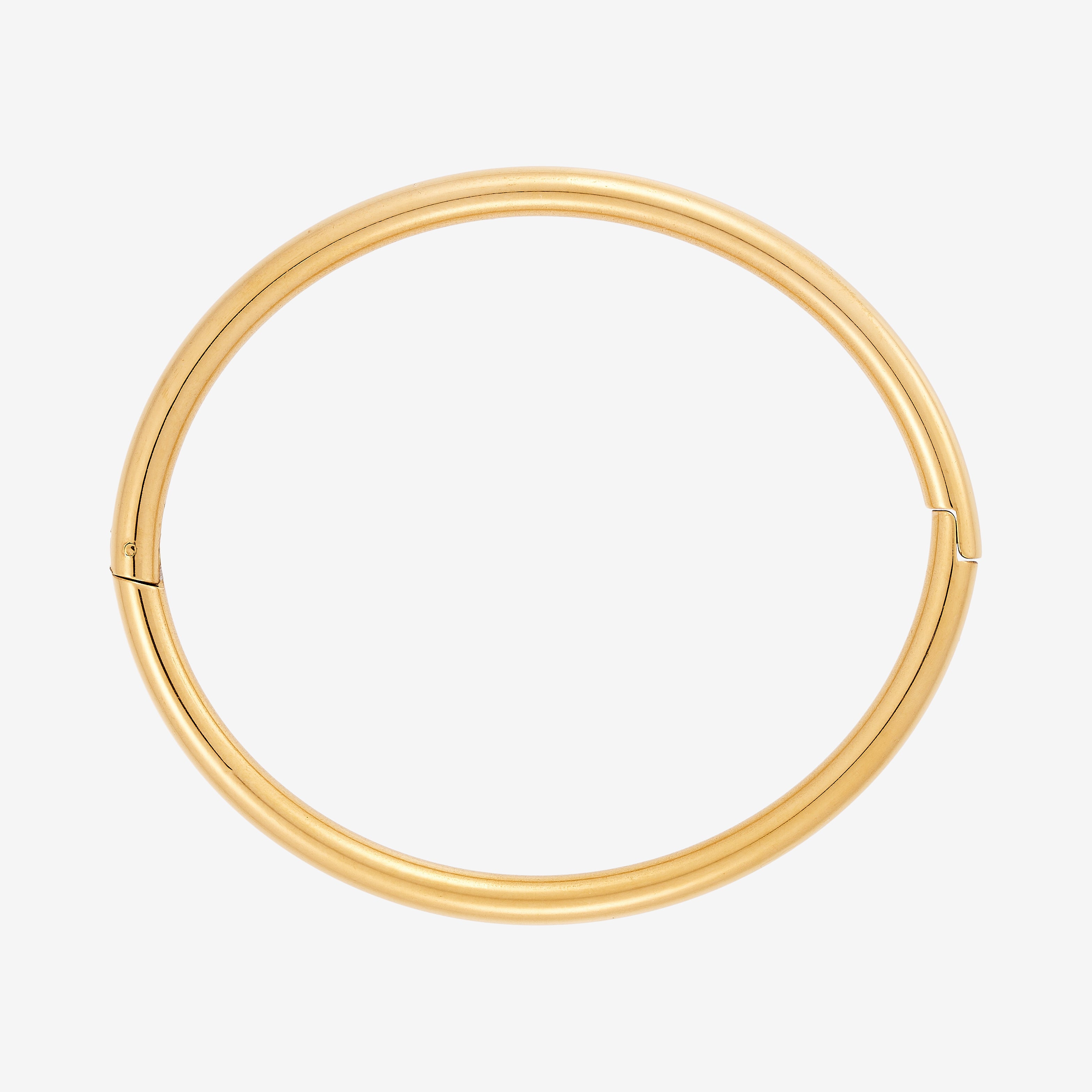 Rund Bangle 18K Guldbelagt