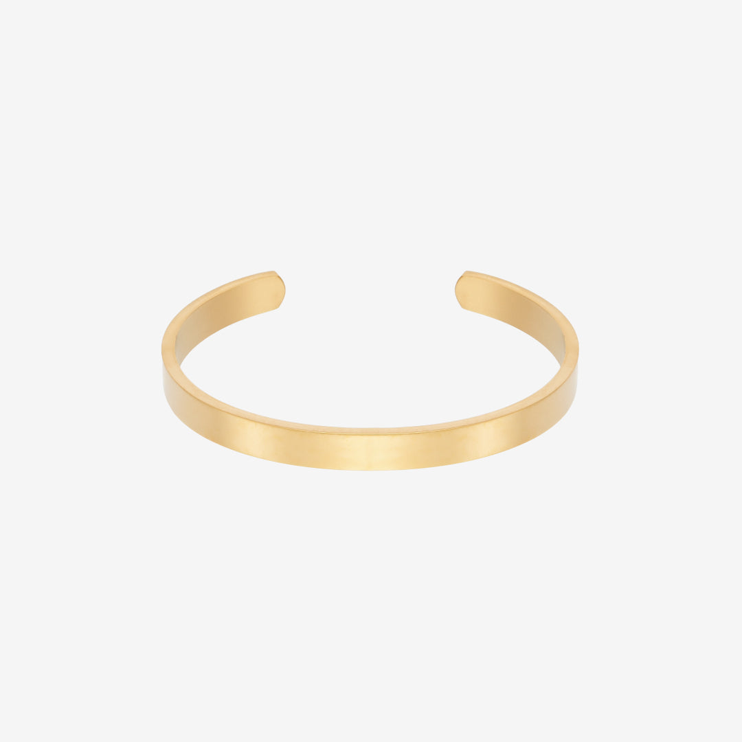 Classic Bangle Guldbelagt m. indgravering