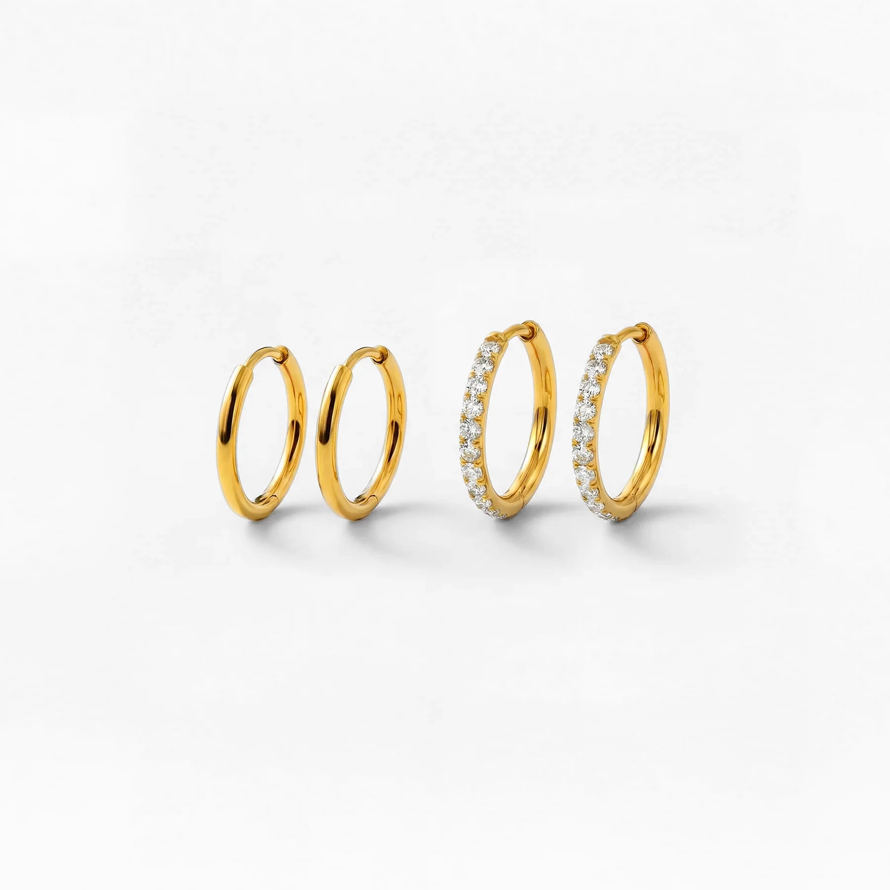 Classic Krystal sæt Dobbelt 10-14 mm