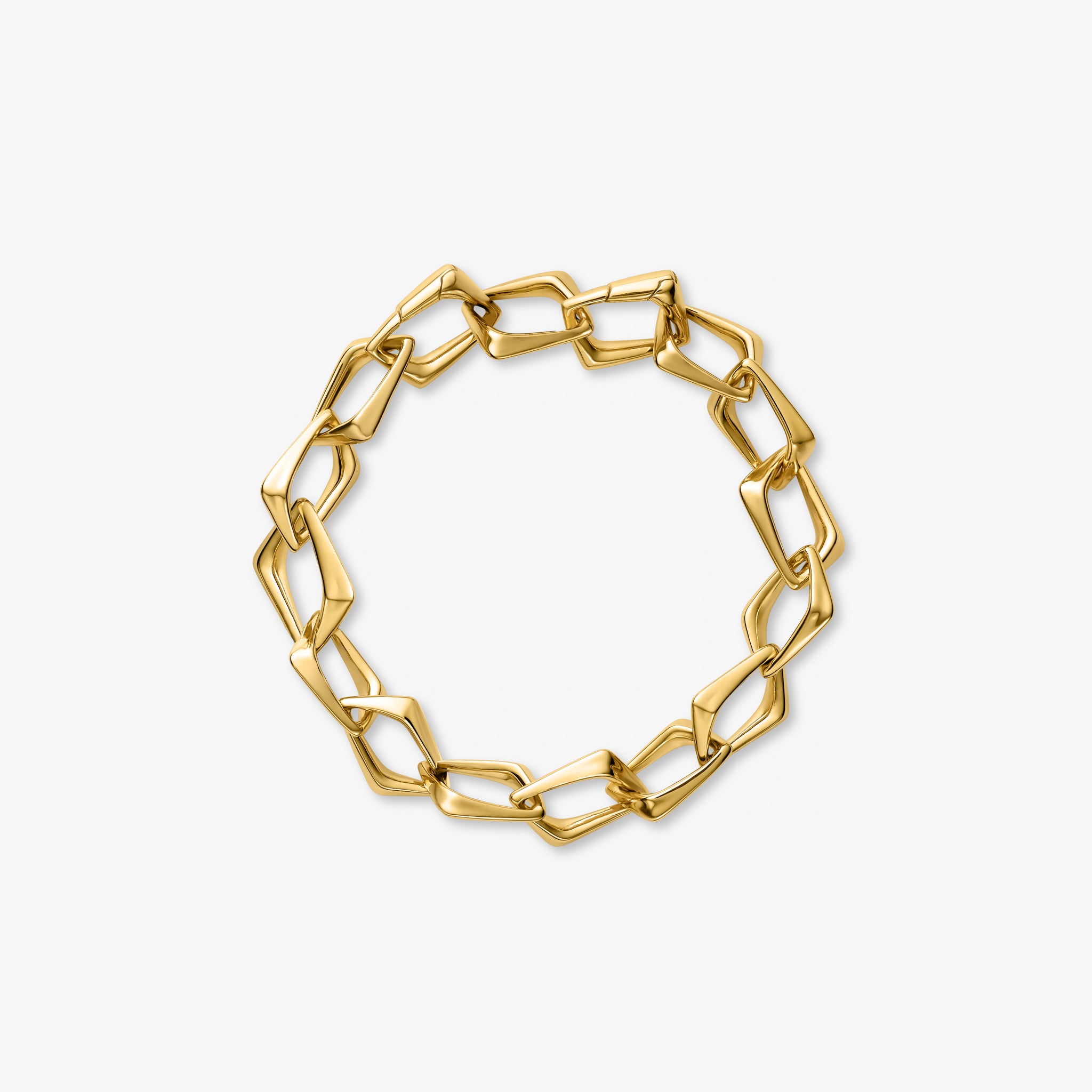 Chunky Armbånd Guldbelagt