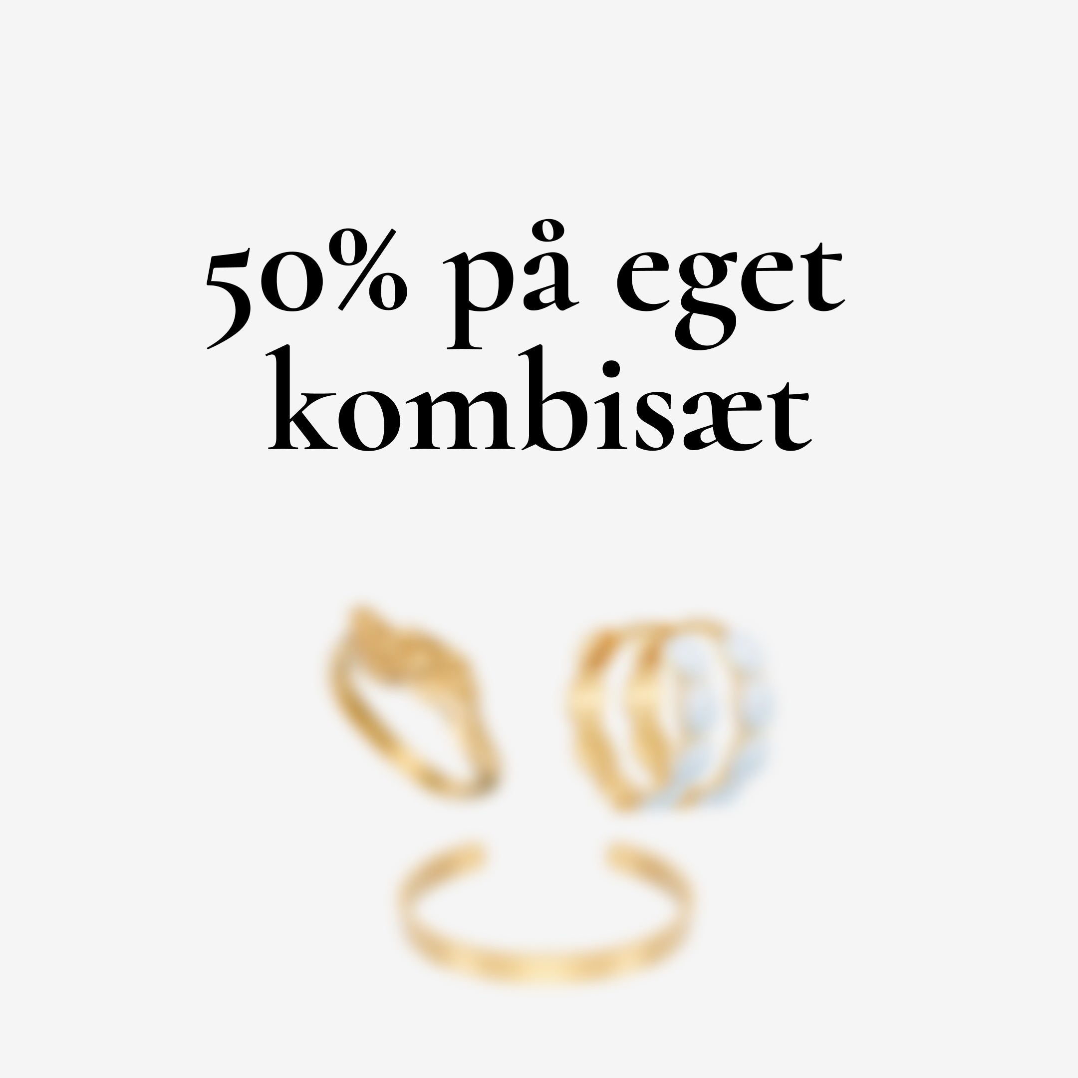 Forkæl dig selv - 3 smykker - 50%